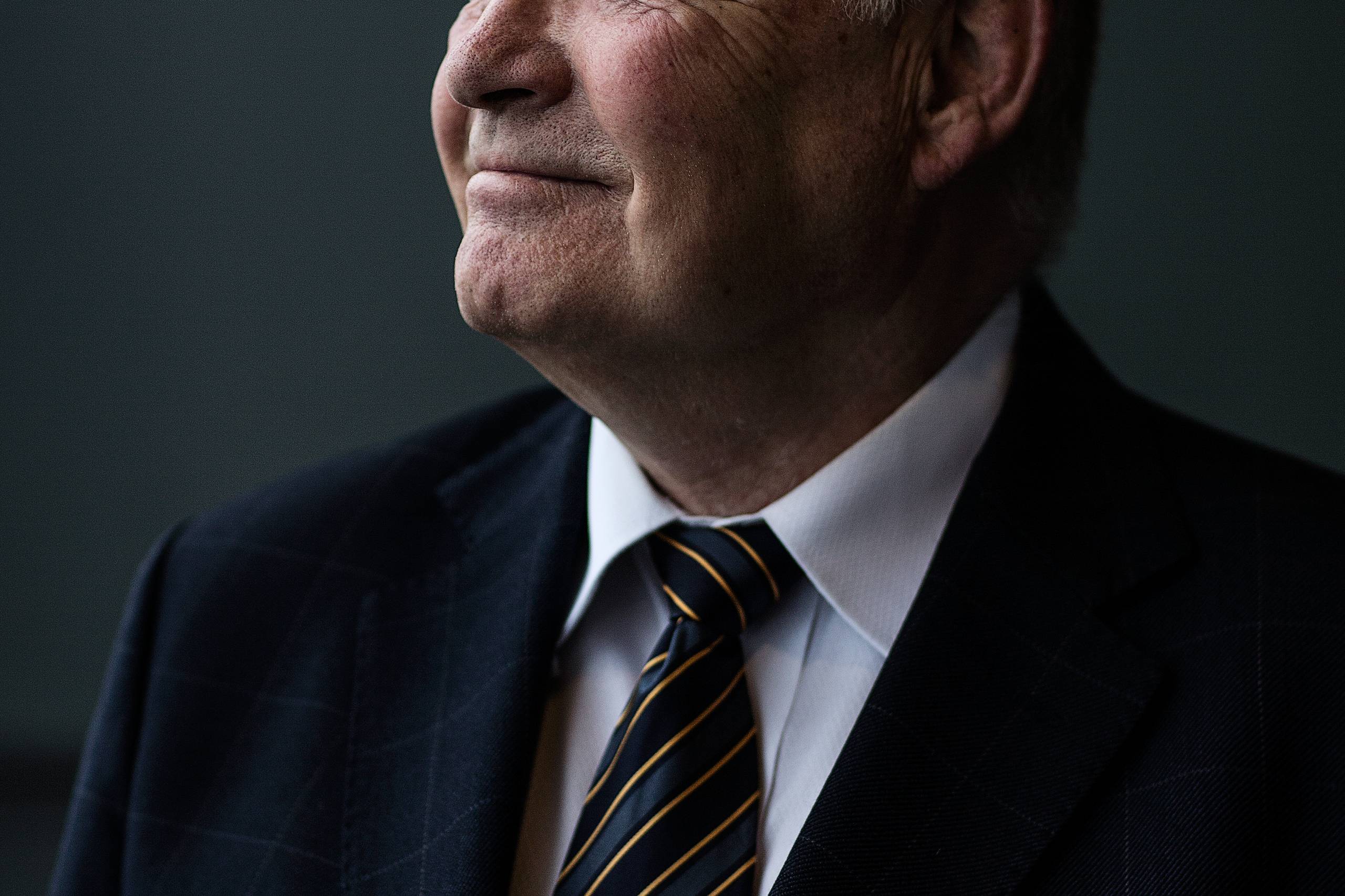 Niels Boserup, den tidligere direktør for Københavns Lufthavne A/S. Han arbejder stadig i en del bestyrelser i en alder af 70 år, men arbejdet bliver mindre seriøst og mere skæg og ballade – kunst, teater og den slags. Foto: Niels Hougaard