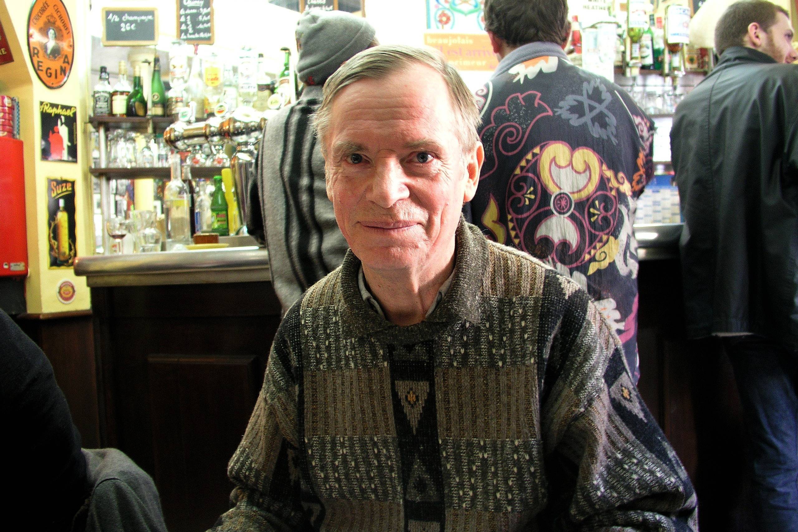 Med en bagage som bygningsmaler i Hobro og tegneundervisning hos Albert Elmstedt i Odense fik Poul Pedersen kontakt til det kulturelle avantgardemiljø i Aarhus. Foto: Jørgen Ullerup