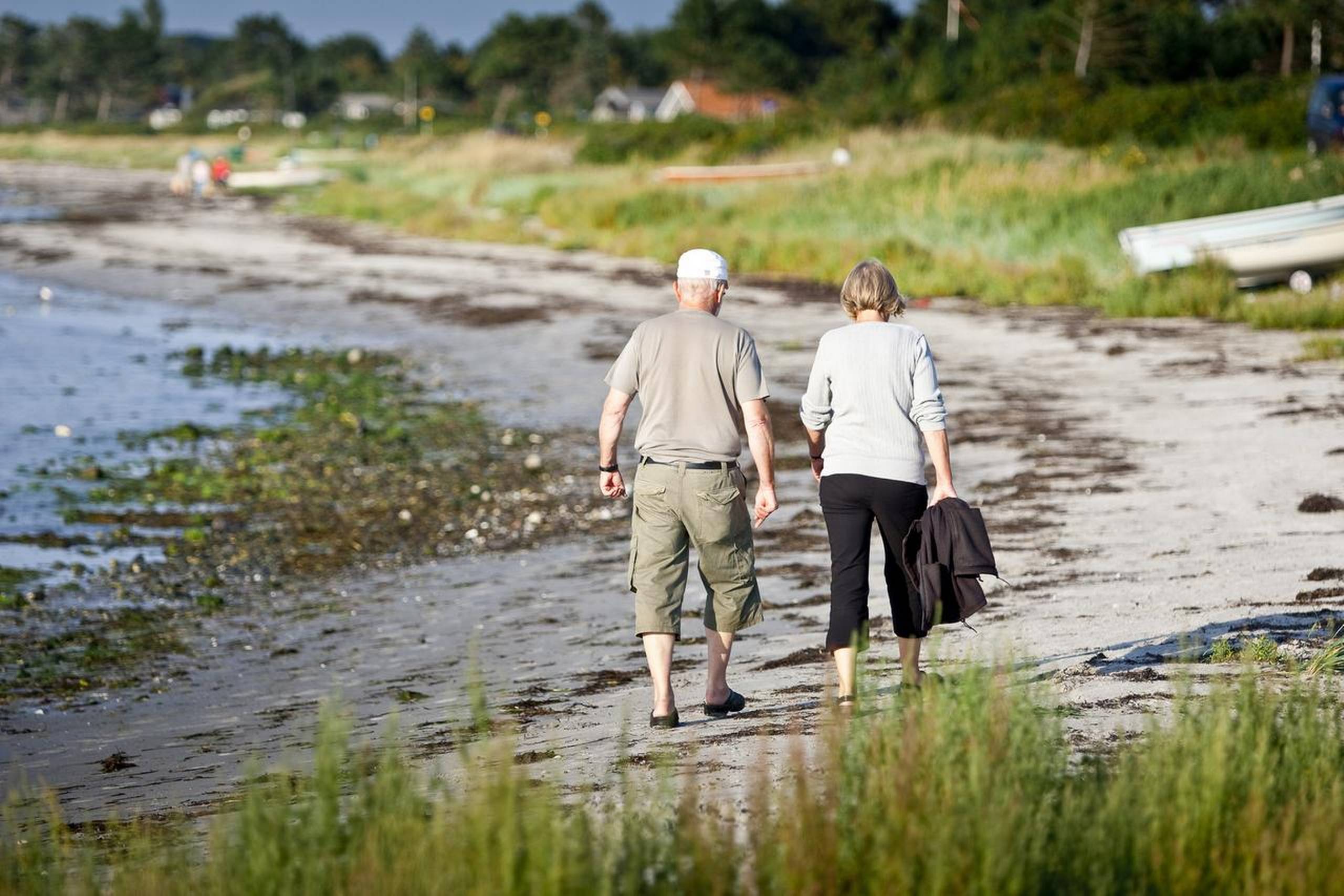 Langs kysten er der flere gode strande og muligheder for traveture. Foto: Kim Vadskær
