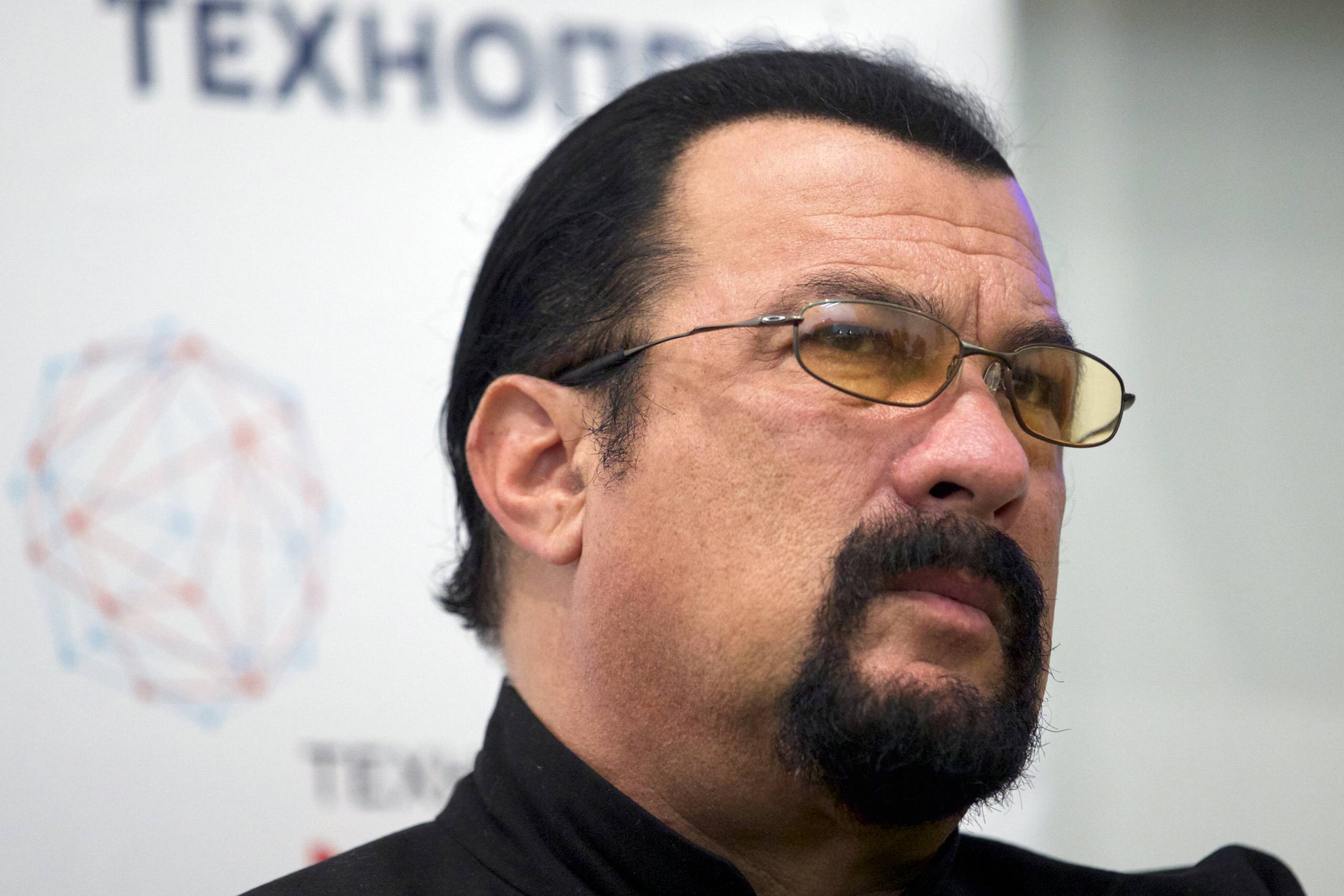 Steven Seagal skal styrke  de humanitære relationer mellem Rusland og USA. Foto: Ivan Sekretarev/AP