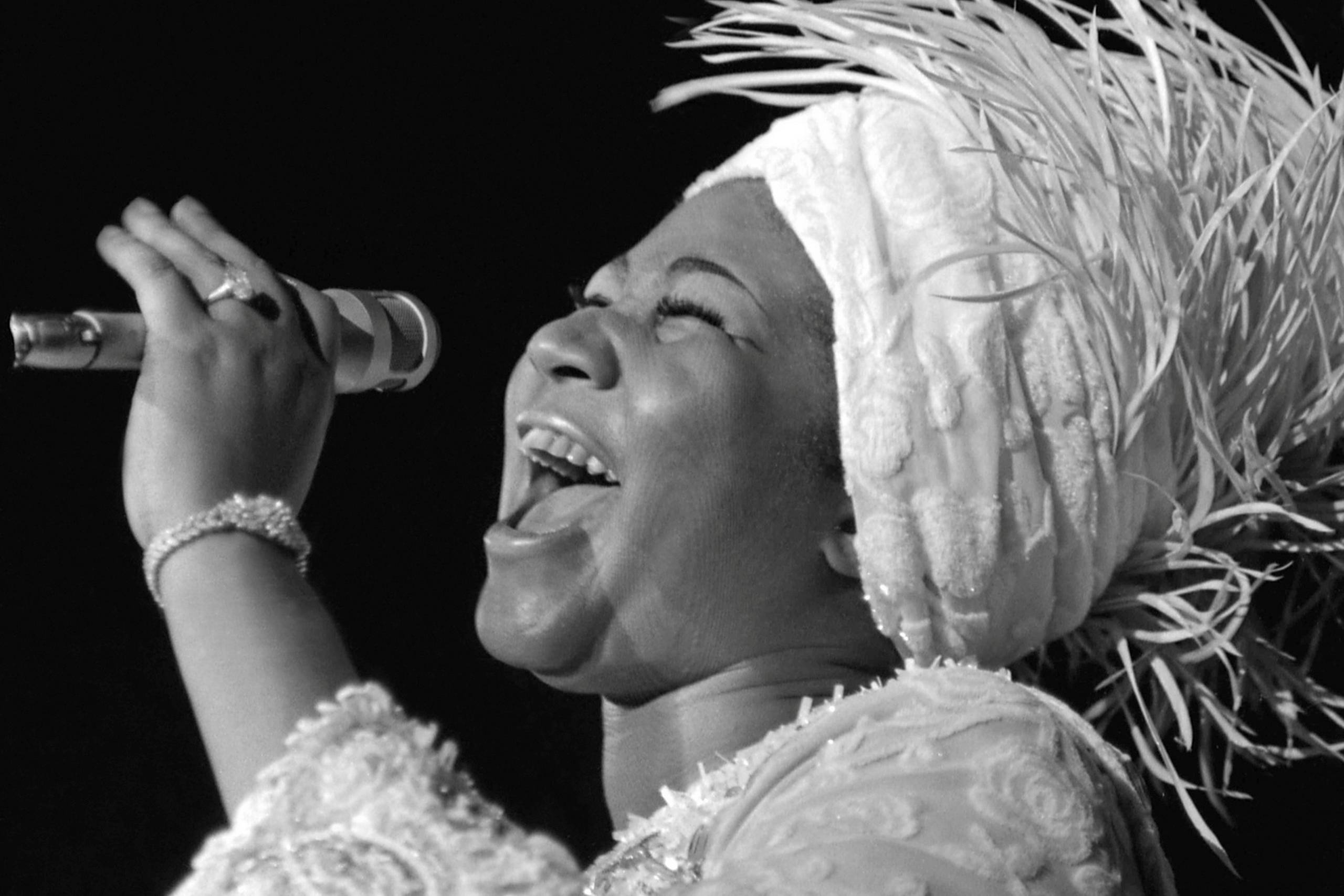 Aretha Franklin krævede respekt tilbage i 1960'erne – og det fik hun i den grad fra kolleger og musikelskere i den lange karriere, der fulgte.  Foto: Reuters