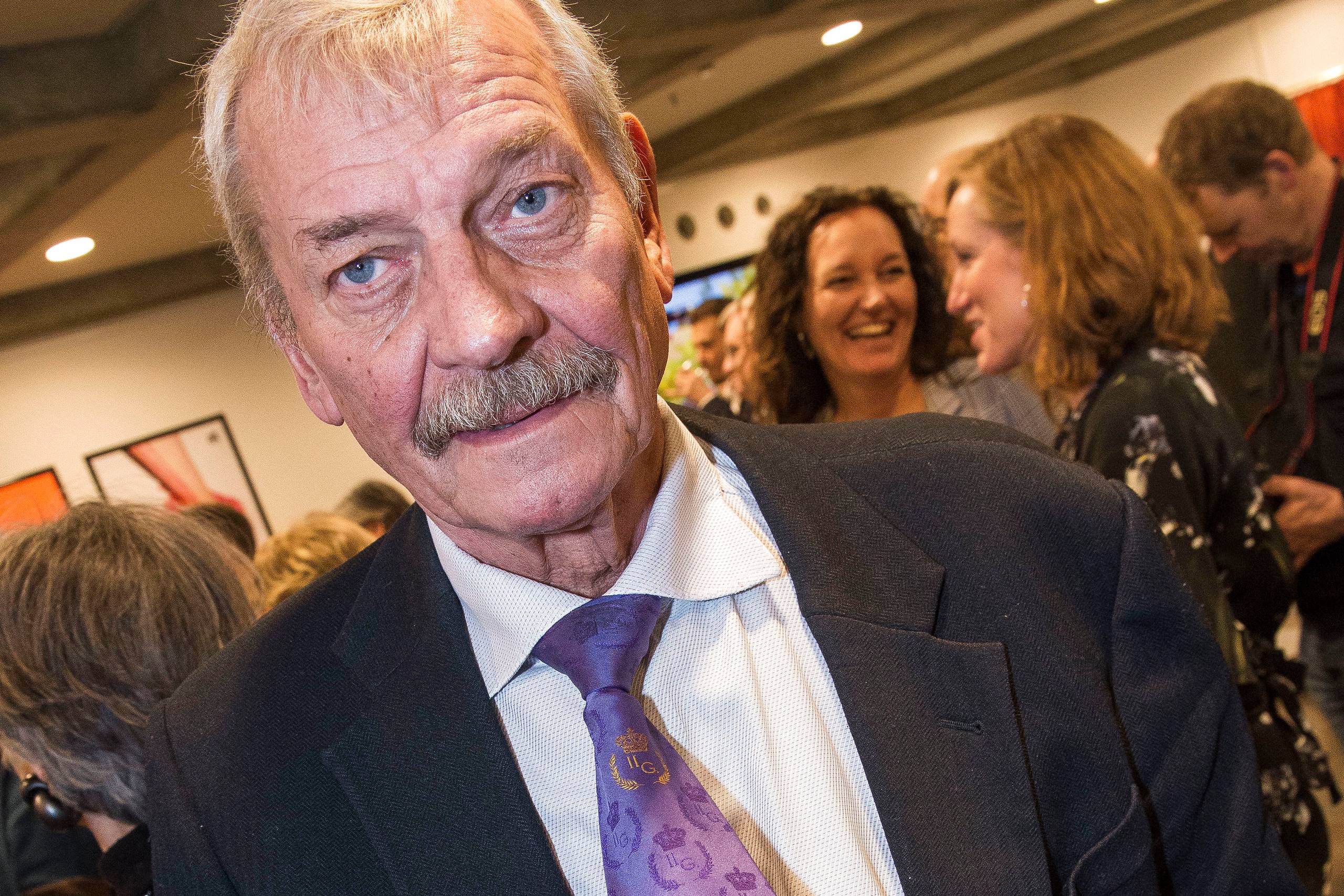 Galleriejer Jacob Asbæk fylder 75 år, søndag den 9. september 2018. Foto: Axel Schütt/Ritzau Scanpix
