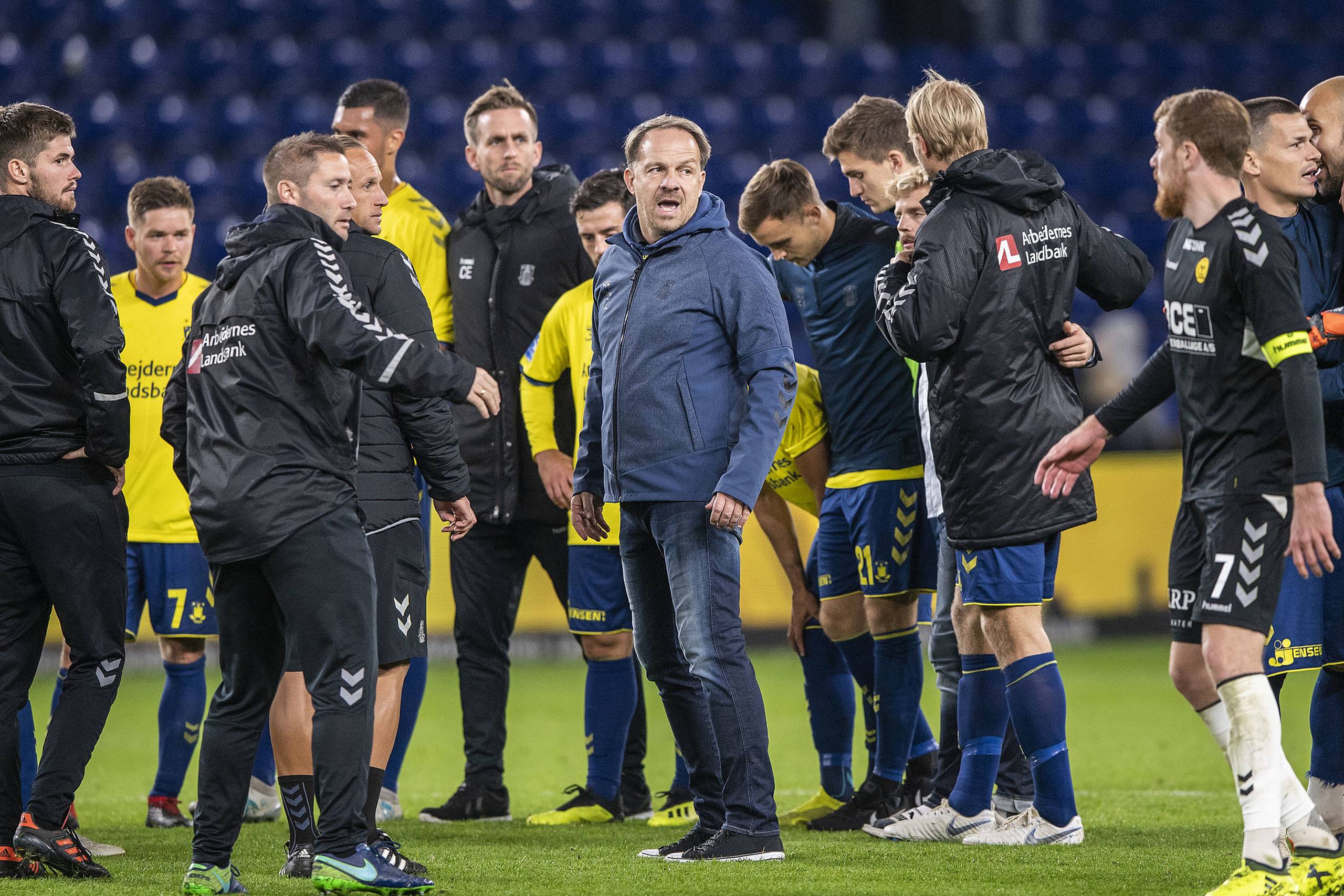 Brøndbys cheftræner Alexander Zorniger. Foto: Anders Kjærbye
