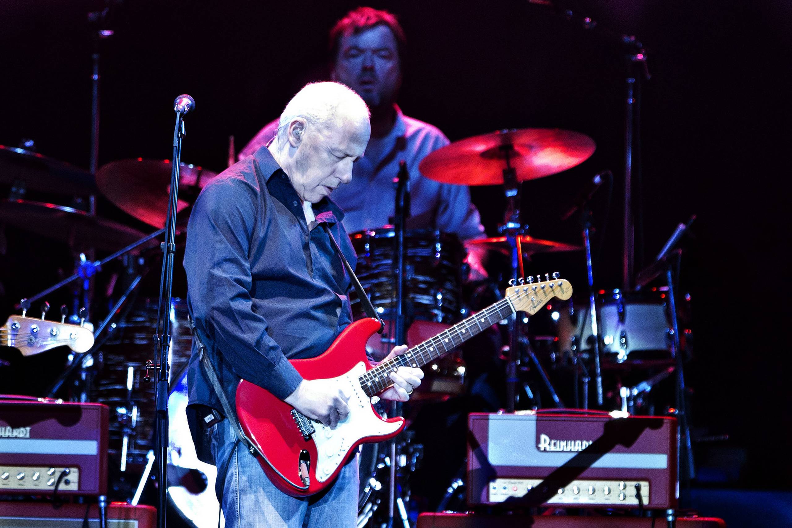 Frontmanden for bandet Dire Straits, Mark Knopfler, giver koncert i Royal Arena og i Jyske Bank Boxen i juni 2019. Foto: Sisse Dupont