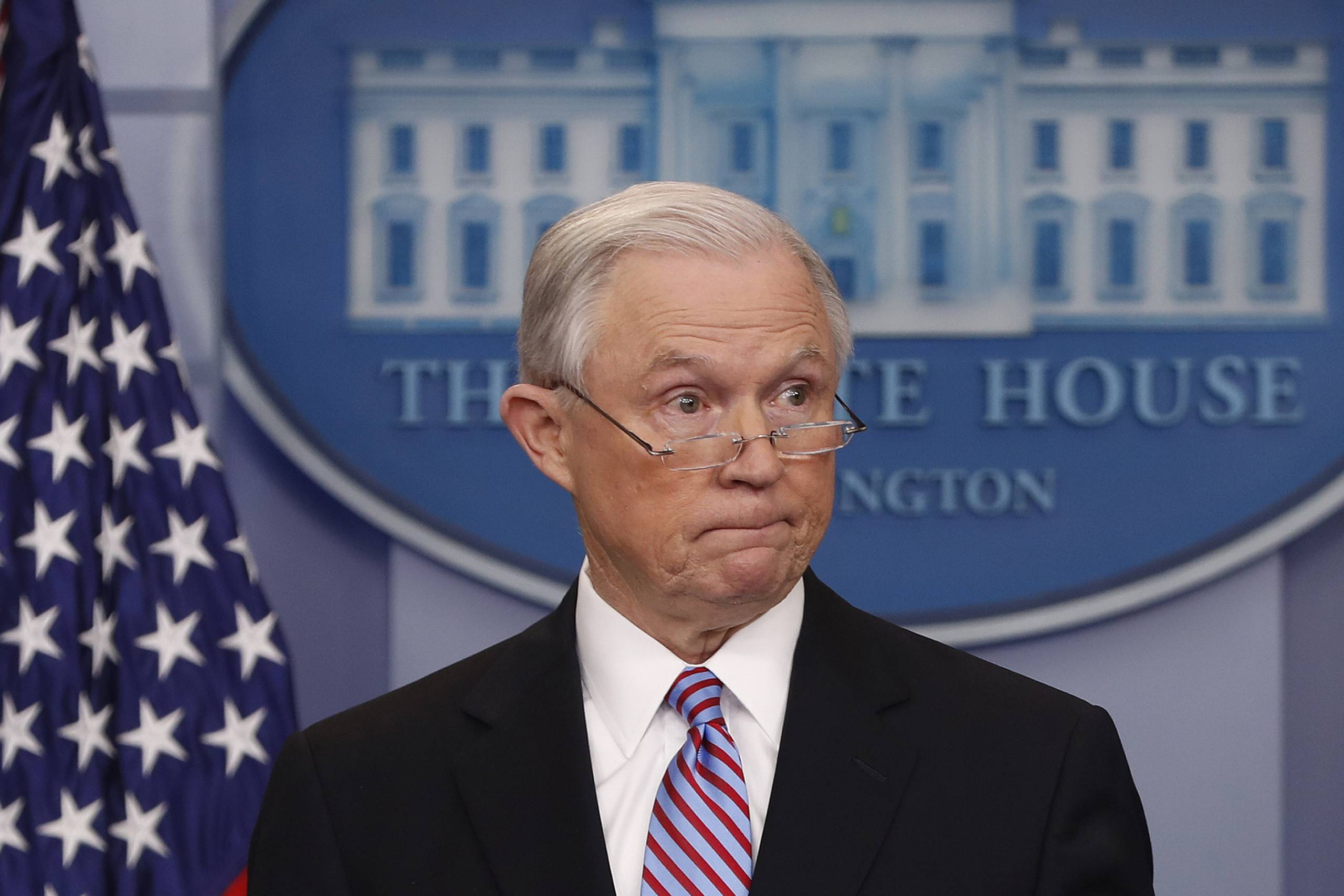 Jeff Sessions er færdig som USA's justitsminister efter kontroverser med Donald Trump. Foto: Pablo Martinez Monsivais/AP