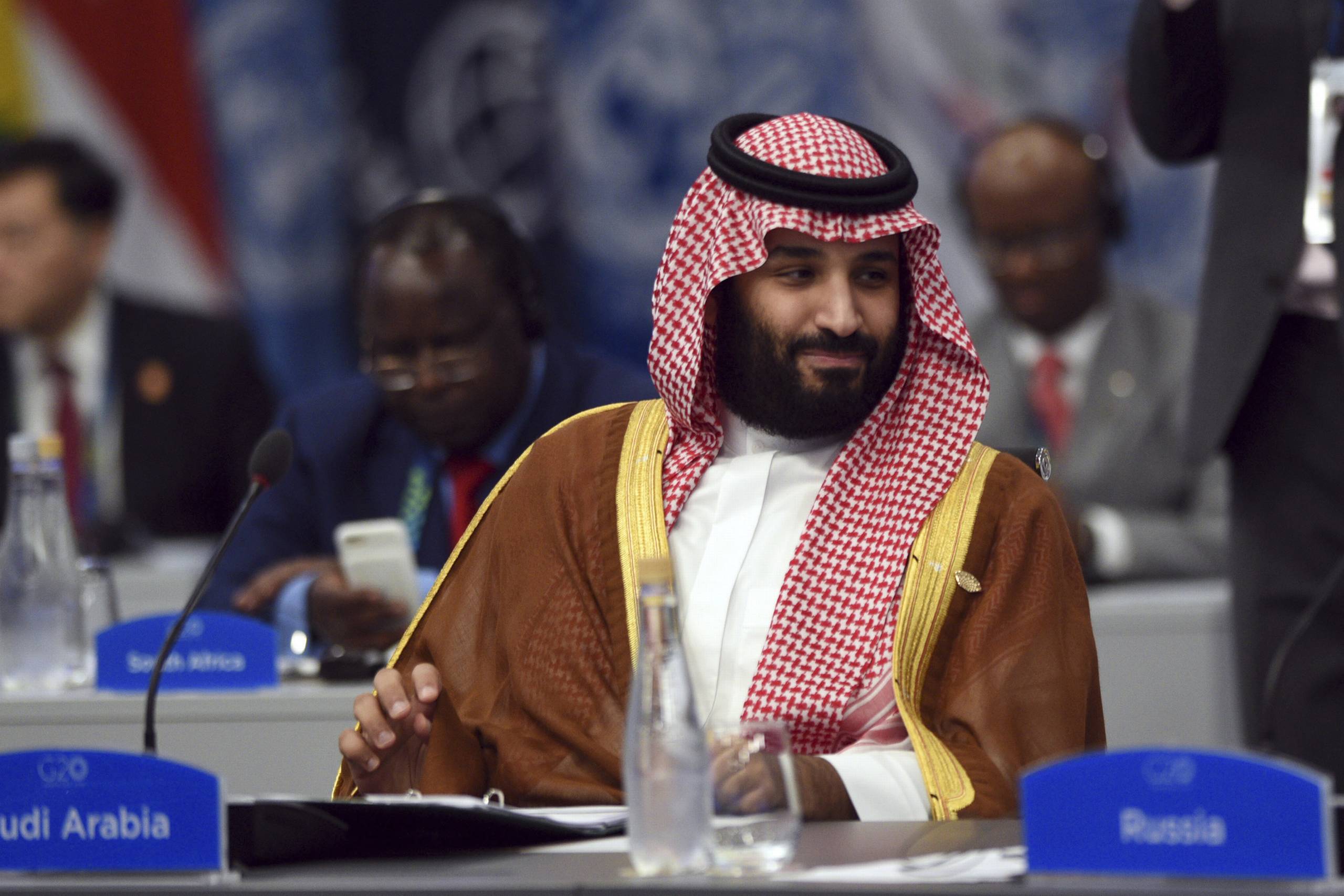 Saudi-Arabiens kronprins Mohammed bin Salman. Foto: AP