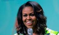 Michelle Obama fortæller ikke alt. Men hun lukker læseren ind i små udvalgte hjørner af berømmelsens bagside. Arkivfoto: Gerald Herbert/AP