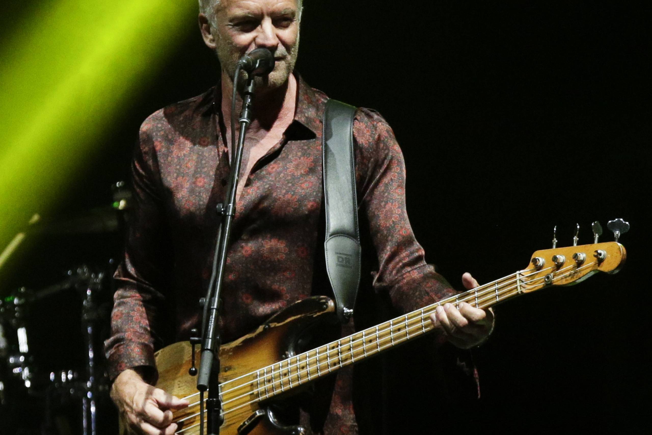 Sting. Foto: Arnulfo Franco/AP