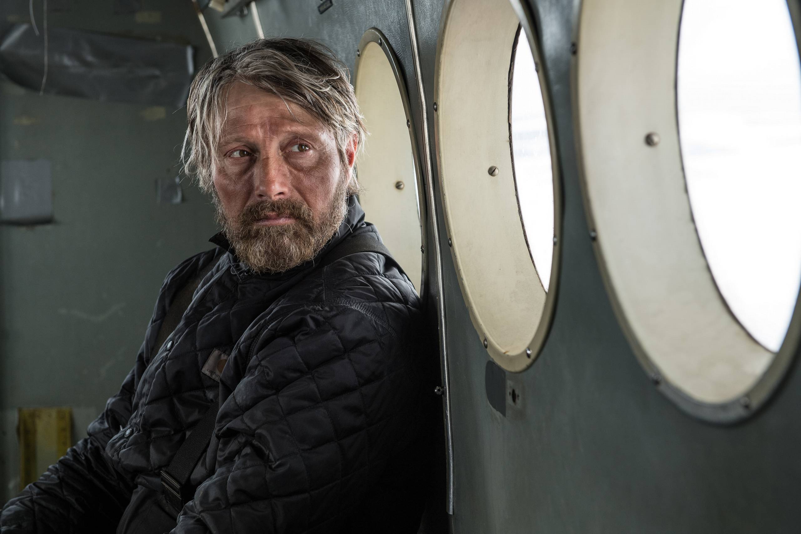 Mads Mikkelsen i "Arctic". Foto: Helen Sloan Smpsp