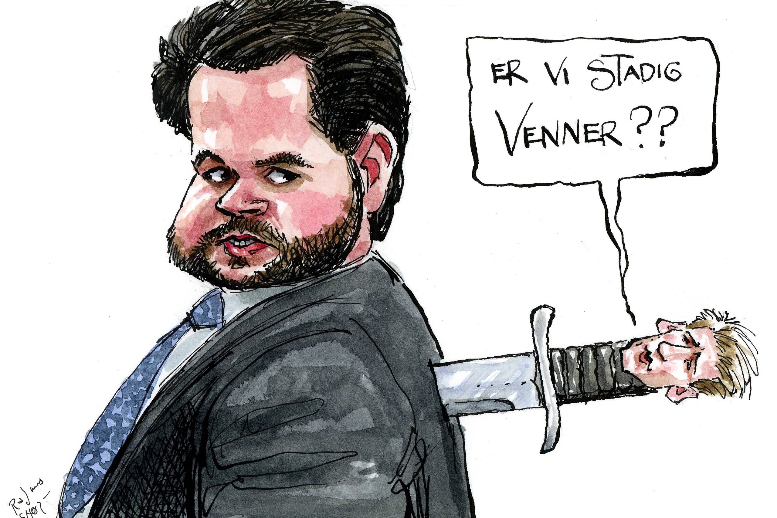 Tegning: Rasmus Sand Høyer