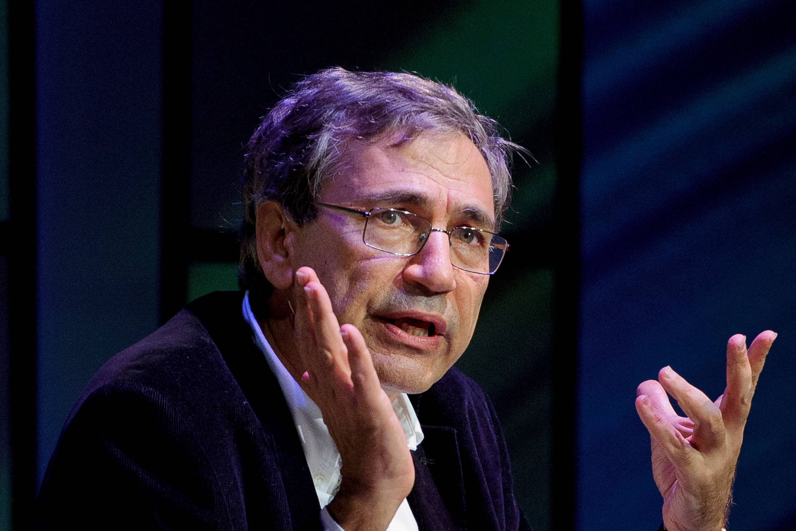 Den tyrkiske forfatter Orhan Pamuk. Arkivfoto: Marius Nyheim