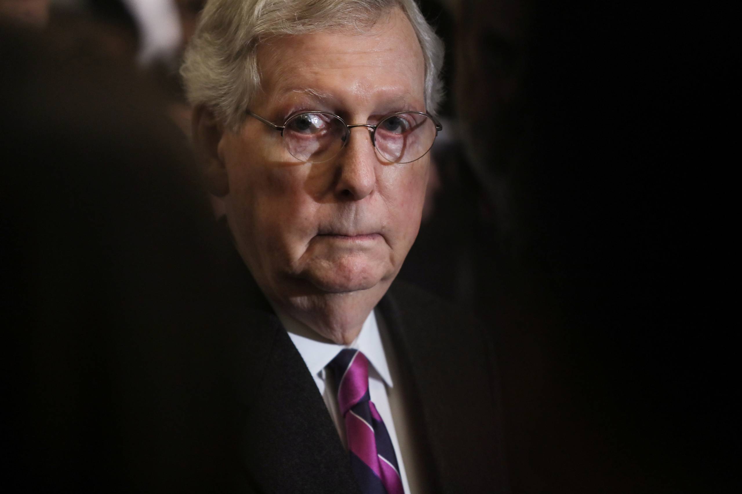 Den republikanske flertalsleder i Senatet, Mitch McConnell.. Foto: Jonathan Ernst/Reuters