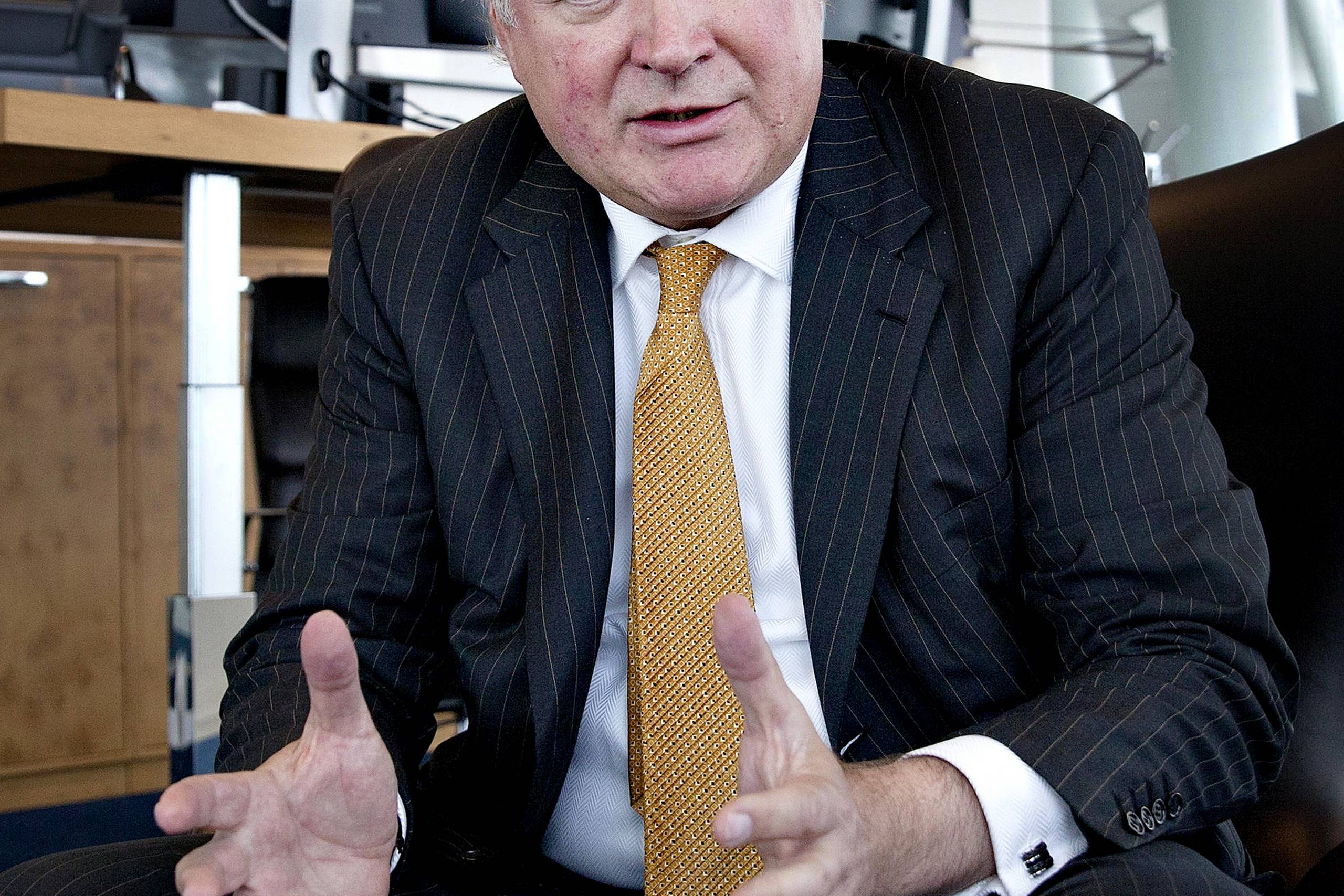 Lars Seier Christensen har meddelt, at han først vil åbne op for sine tanker omkring investeringen i Parken Sport & Entertainment A/S på et pressemøde torsdag formiddag. Foto: Finn Frandsen