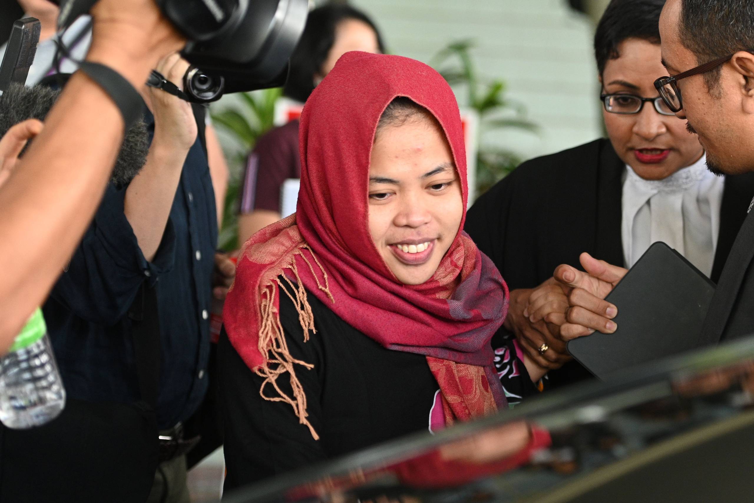 Siti Aisyah er blevet løsladt. Foto: Mohd Rasfan/AFP