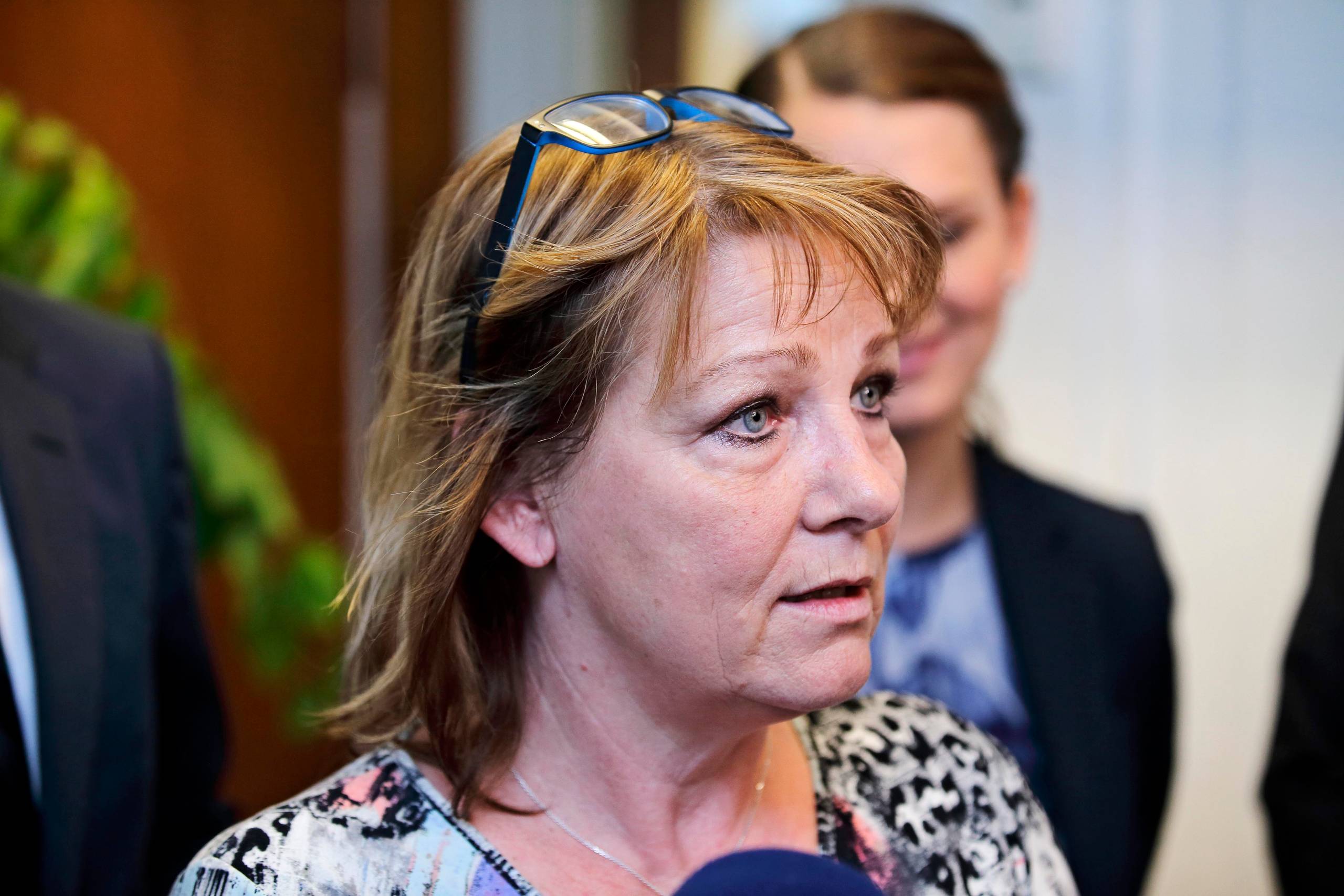 Pressemøde i Miljøministeriet om Naturpakken. Dansk Folkepartis Pia Adelsteen. Arkivfoto: Jens Dresling
  