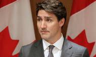 Canadas premierminister, Justin Trudeau, oplyser, at han fredag klokken 19.30 dansk tid vil holde en tale til canadiske stålarbejdere. Foto: Reuters/Chris Wattie