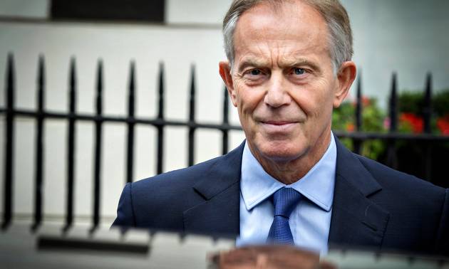 Den tidligere britiske premierminister Tony Blair er en af de 35 nuværende og tidligere statsledere, der får afsløret selskabsstrukturer i skattely i Pandora Papers. Foto: Bradley Page