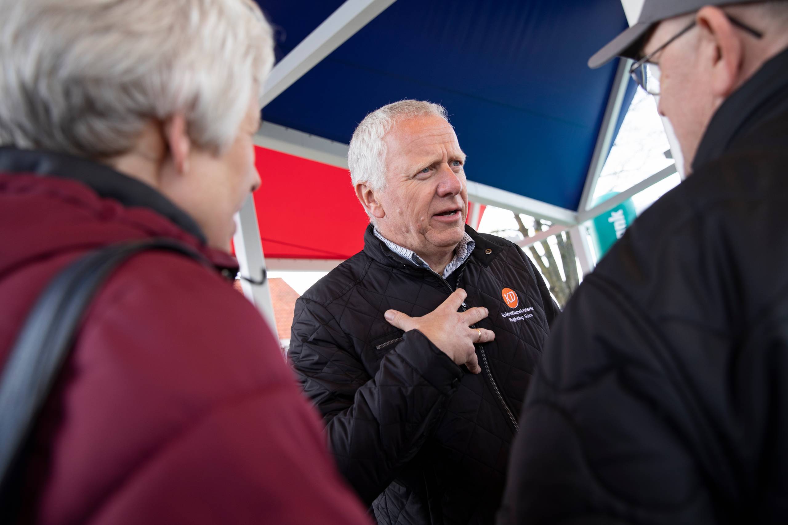 Kristendemokraternes spidskandidat i Ringkøbing-Skjern Kristian Andersen. Foto: Mikkel Berg Pedersen
  