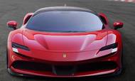Ferrari har allerede leget med det elektriske i bl.a. motorsport, men også på landevejen har bilproducenten leveret en hybrid i form af Ferrari SF90 Stradale. Arkivfoto