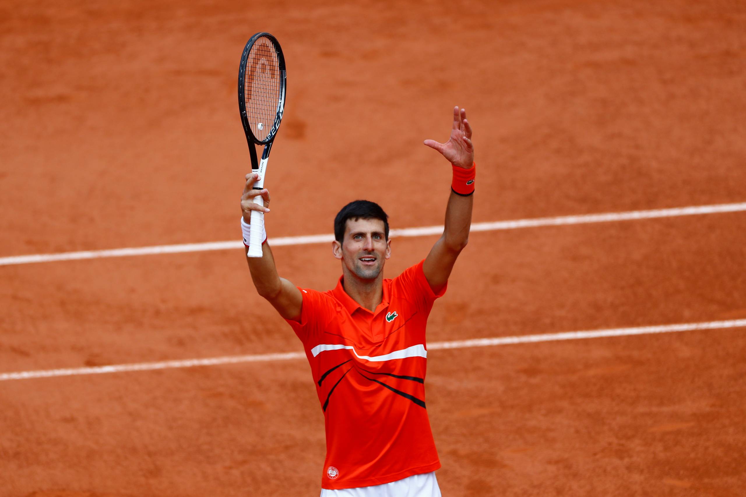 Novak Djokovic slog Alexander Zverev ganske overlegent med 7-5, 6-2, 6-2. Foto: Kai Pfaffenbach/Reuters