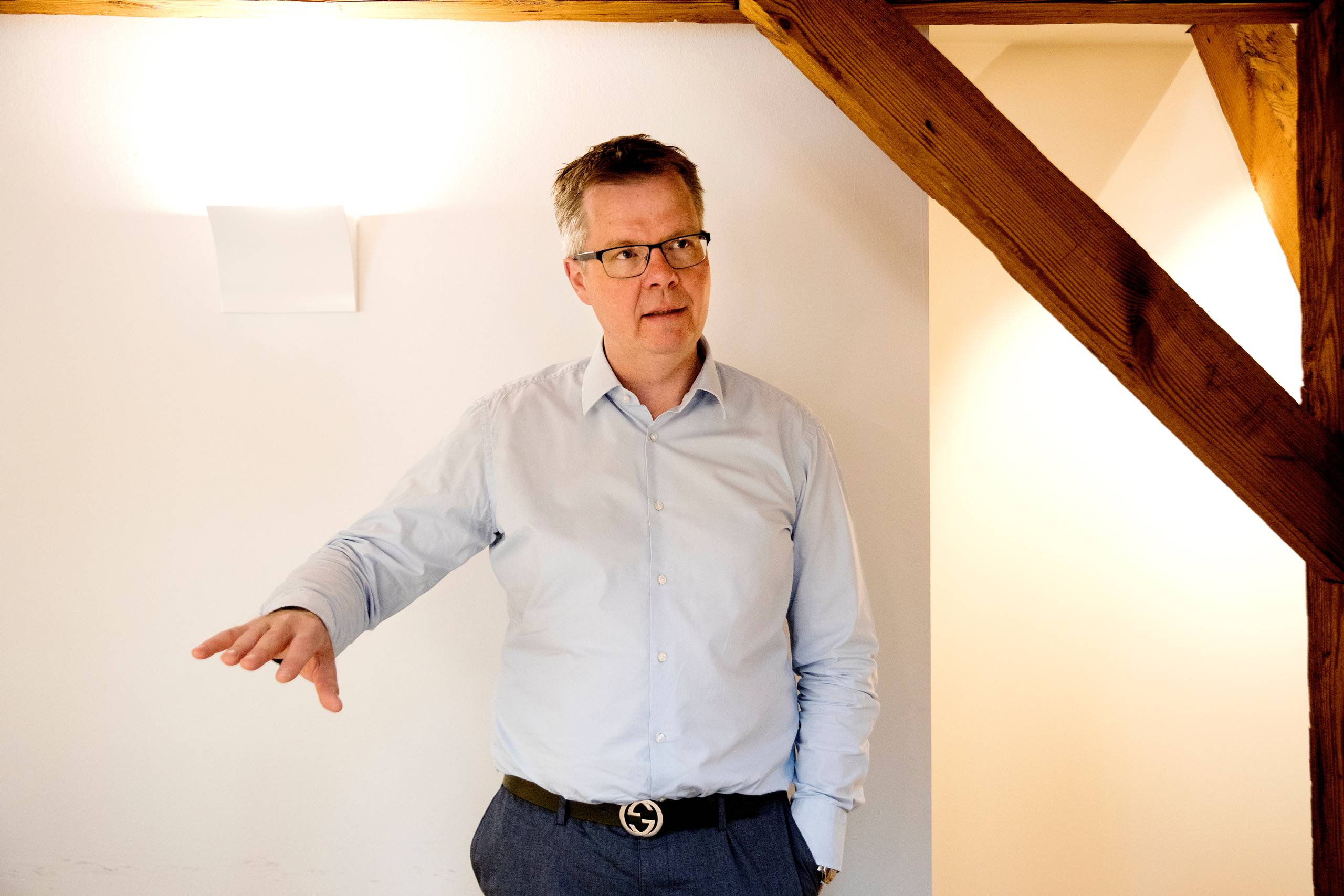     Ombudsmand Jørgen Steen Sørensen udtaler sig om 'Barnebrudssagen', hvor integrationsminister Inger Støjberg (V) har tvangsadskilt ægtepar blandt asylansøgere, hvor den ene ægtefælle var under 18 år. Foto: Finn Frandsen