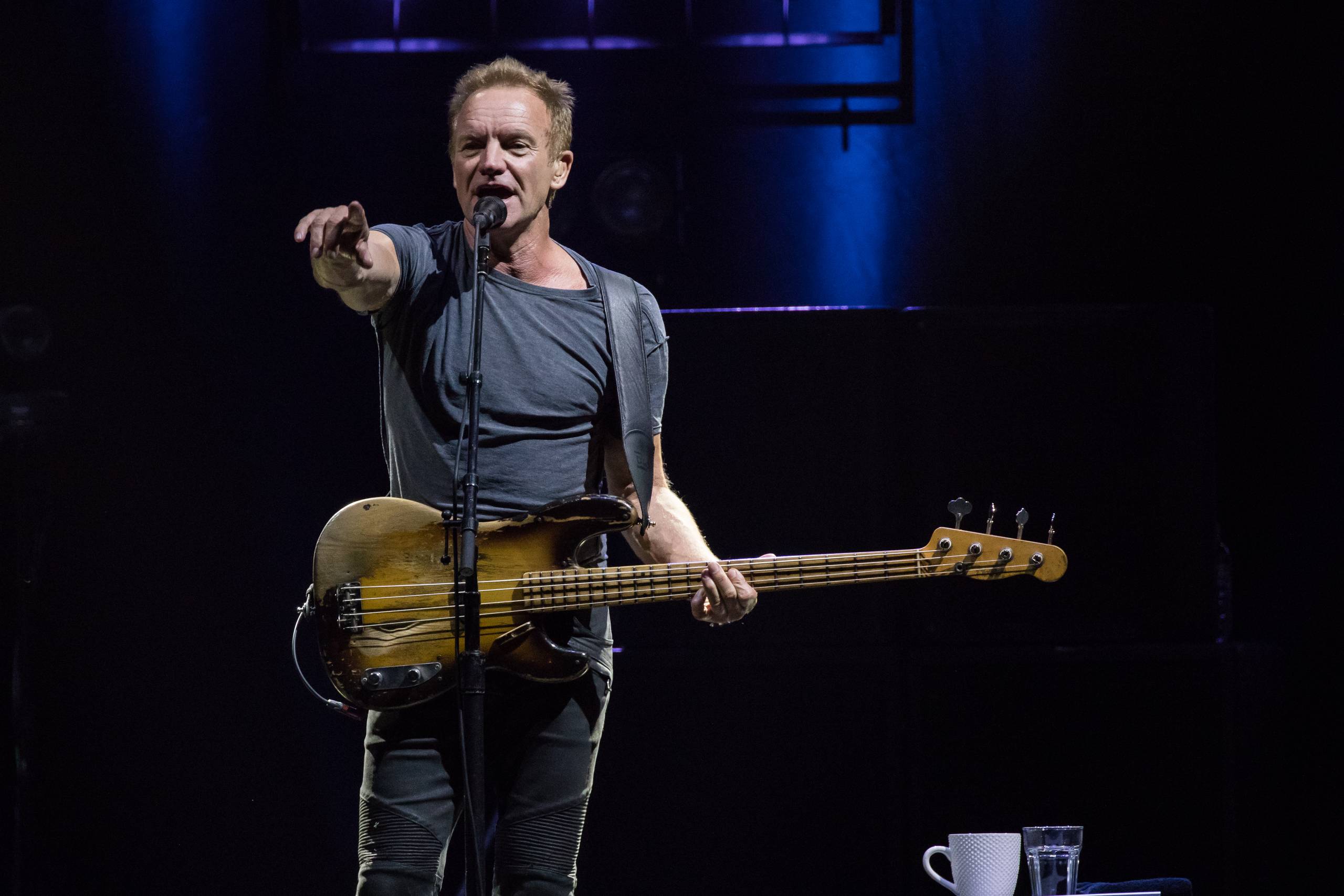 Sting, Royal Arena
Koncert med Sting i Royal Arena i København søndag aften. Foto: Per Lange
