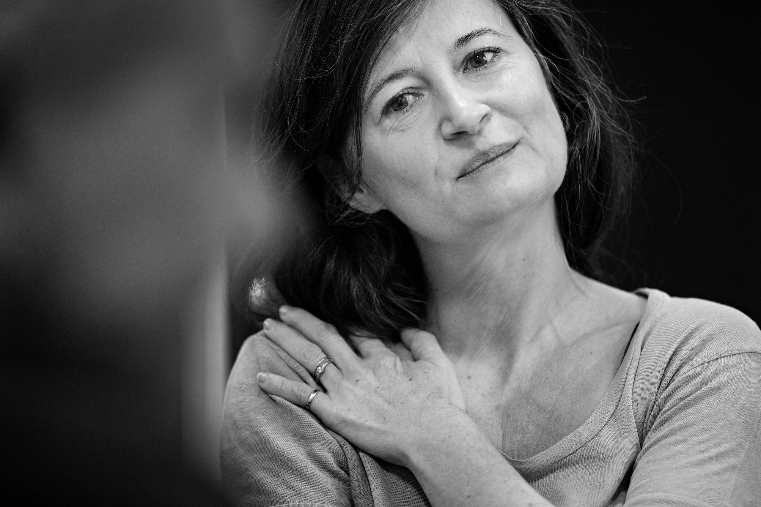     Instruktør Pernille Fisher Christensen og forfatter Jens Andersen har begge beskæftiget sig indgående med Astrid Lindgren. Arkivfoto: Jacob Ehrbahn