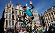 Jakob Fuglsang under holdpræsentationen inden årets Tour de France, hvor danskeren er blevet spået gode chancer for et topresultat.
Foto: Reuters/Gonzalo Fuentes