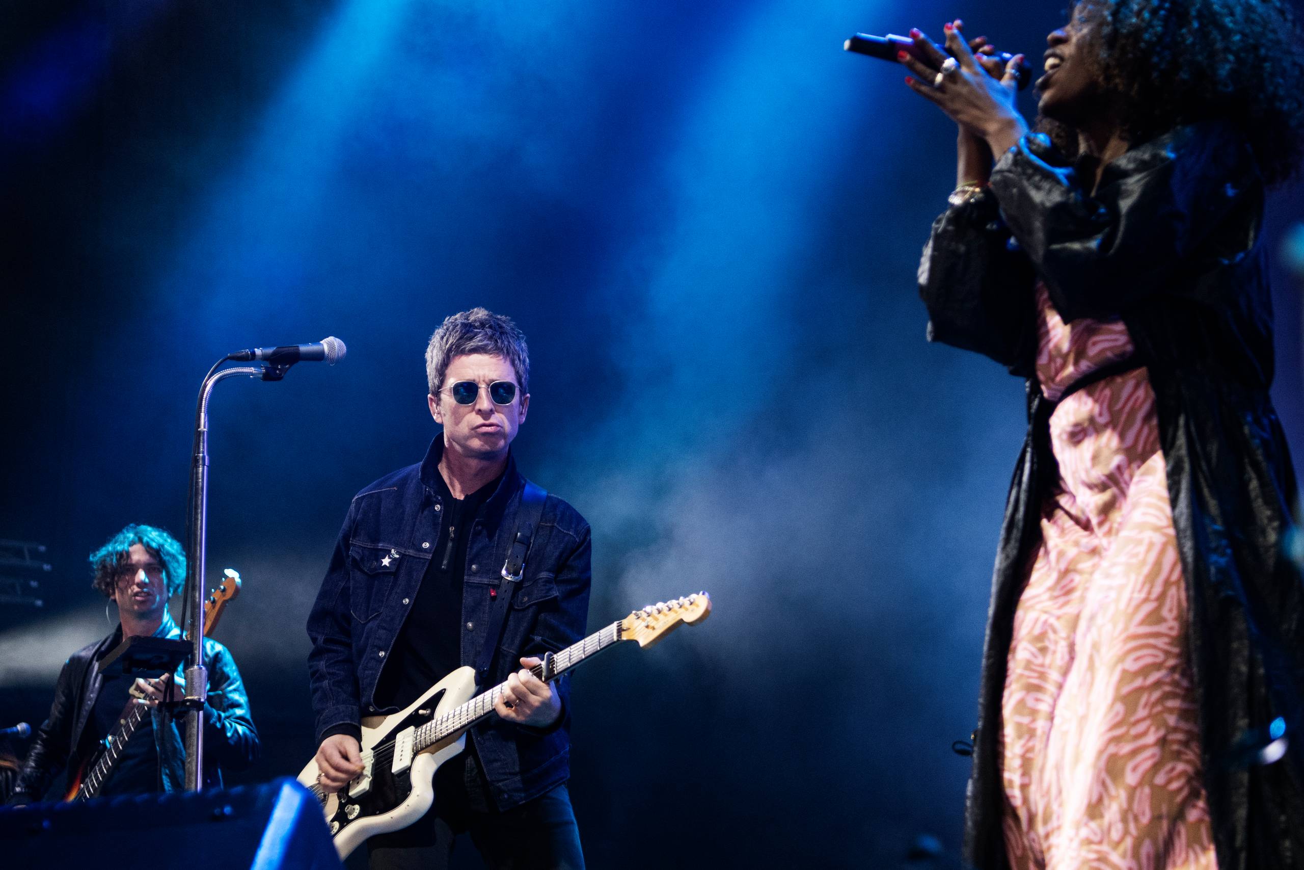 Noel Gallagher spiller på Roskilde Festival lørdag aften. Foto: Gregers Tycho