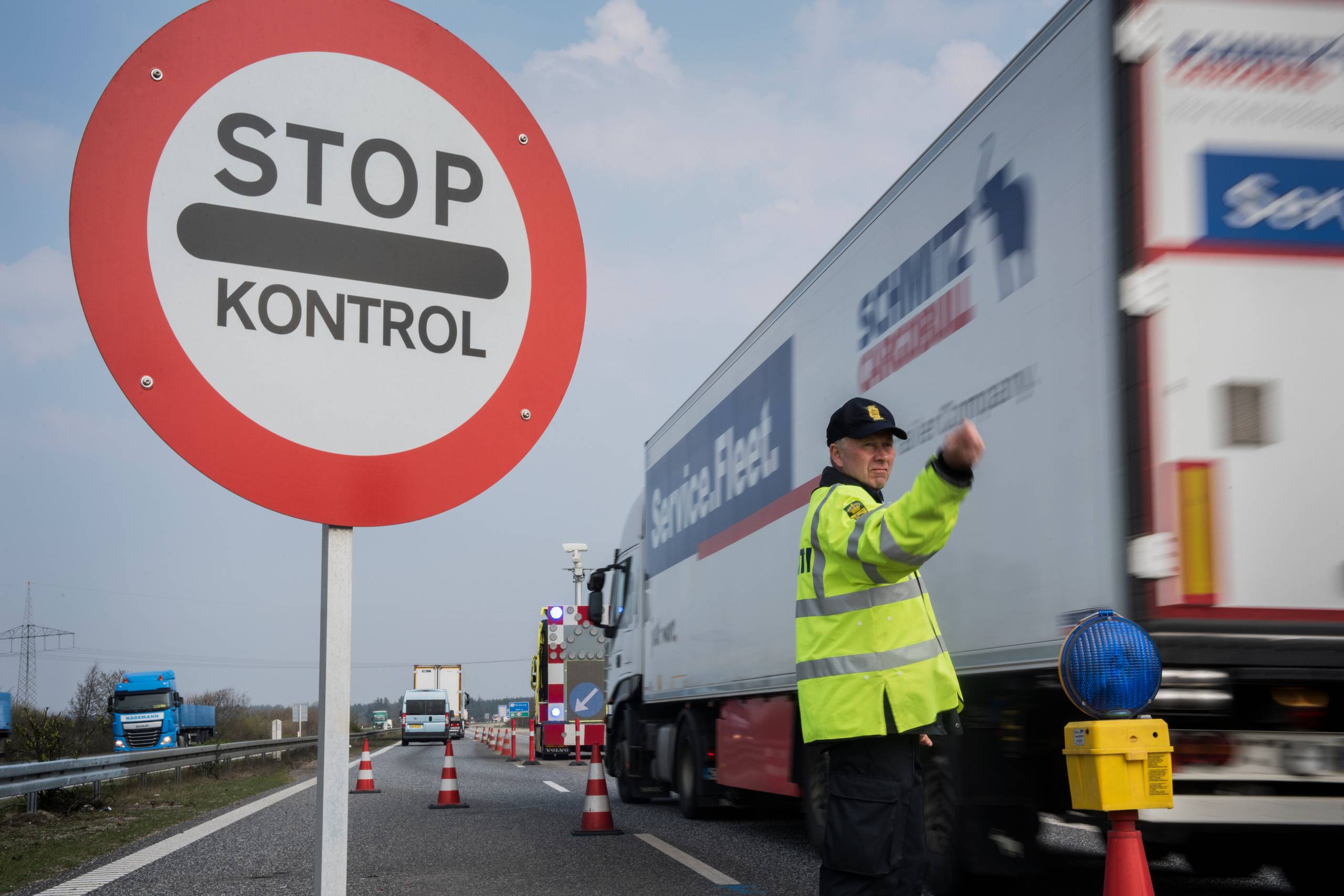 Nordsjællands Politi har som resten af landets politistyrker udfordringer med mange afspadseringstimer. Politiforbundets formand Claus Oxfeldt har tidligere forklaret at blandt andet grænsekontrol spiller en rolle. Arkivfoto: Joachim Ladefoged
  