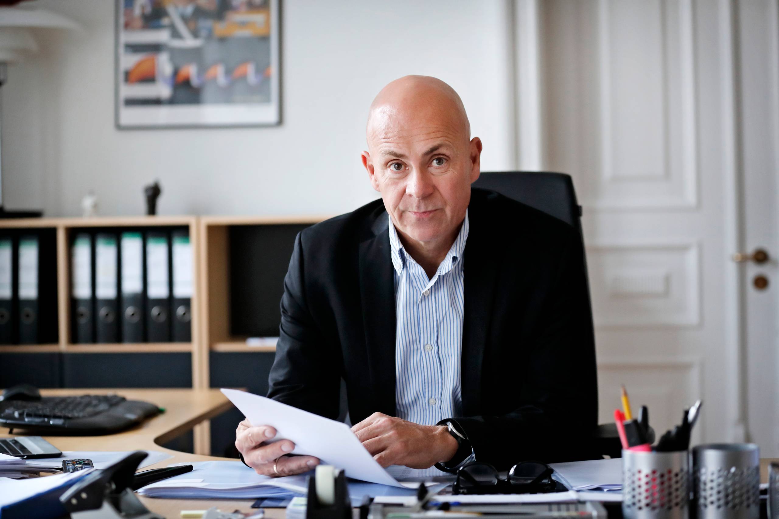 Politiforbundets formand Claus Oxfeldt. Foto: Jens Dresling