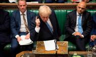 Den britiske regering har afsat yderligere 17 mia. kr. til at håndtere de udfordringer, som et hårdt brexit vil give. Dermed er der nu i alt reseveret 51 mia. kr. til blandt andet opbygning af nødlagre og opgradering af grænsefaciliteter. 
Foto: AFP PHOTO /JESSICA TAYLOR/ UK Parliament