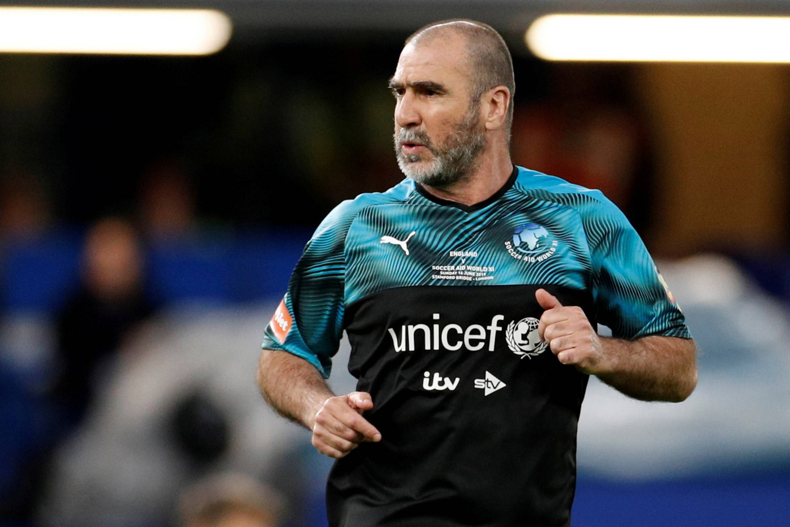 Eric Cantona. Foto: John Sibley/Reuters
