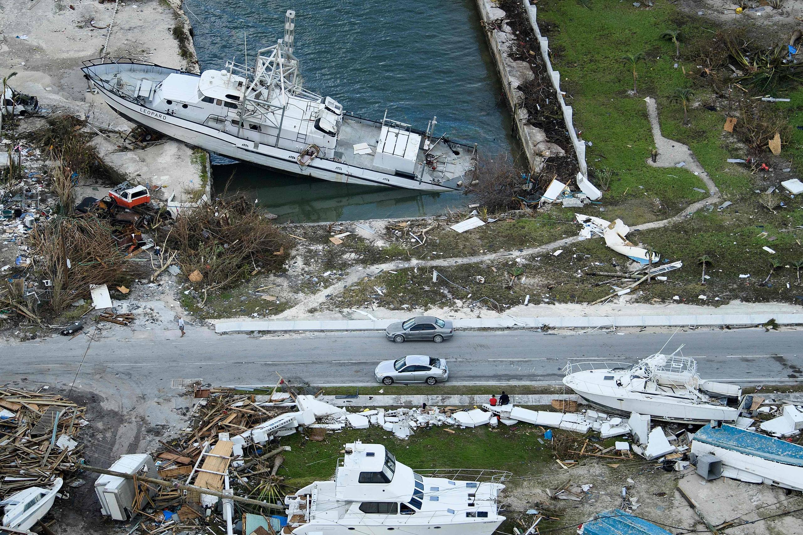 - Situationen er meget alvorlig, mange huse og meget infrastruktur er helt ødelagt, og det vil tage måneder - hvis ikke år - at reparere, skriver den danske konsul. Foto: Brendan Smialowski / AFP
  