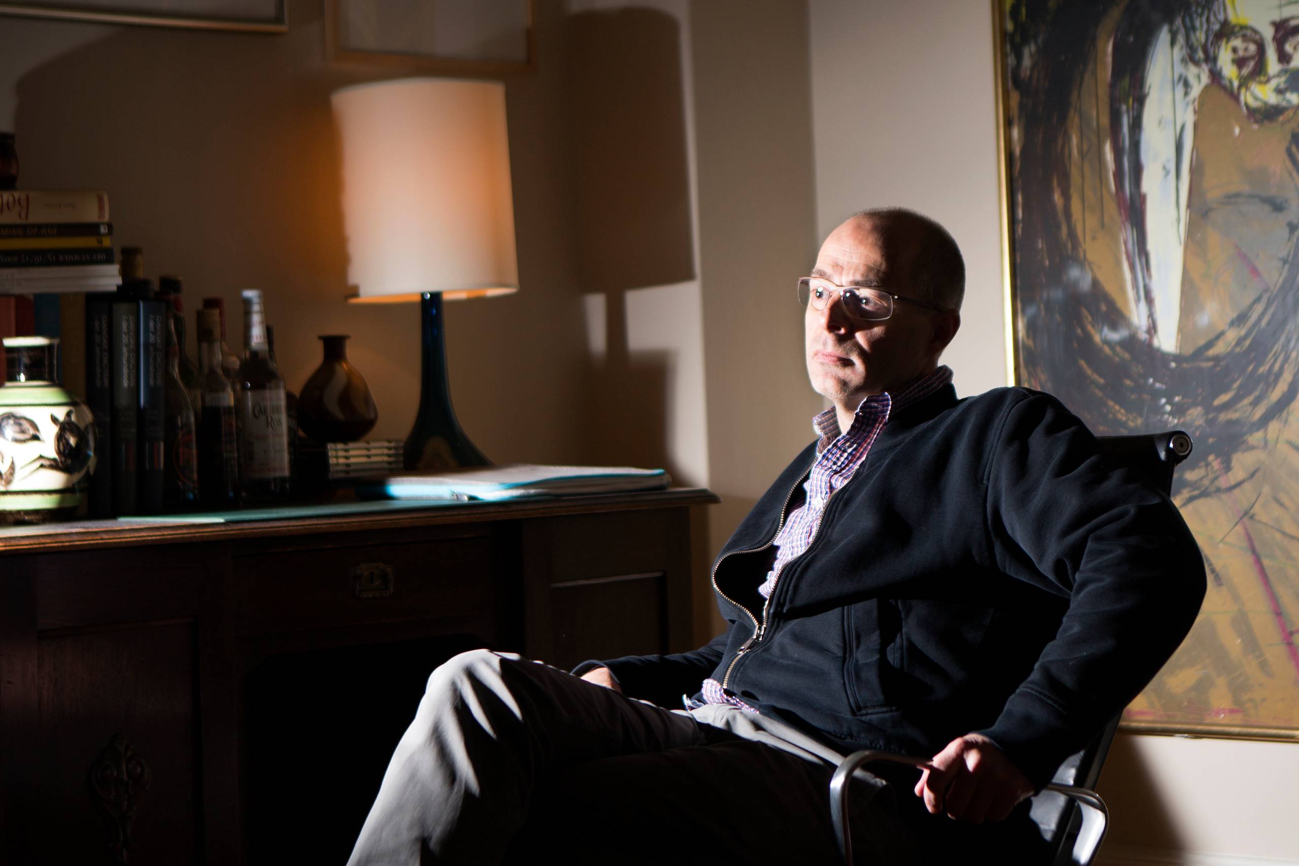 Forfatter Niels Frank. Foto: Stine Bidstrup