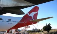 Australske Qantas plejer at score højt, når der måles på tilfredshed med flyselskaberne. Arkivfoto: Mogens Hansen/Australien Queensland Longreach Qantas