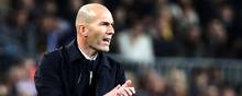 Real Madrid-træner Zinedine Zidane bevarer fatningen efter det skuffende pointtab. Foto: Sergio Perez/Reuters