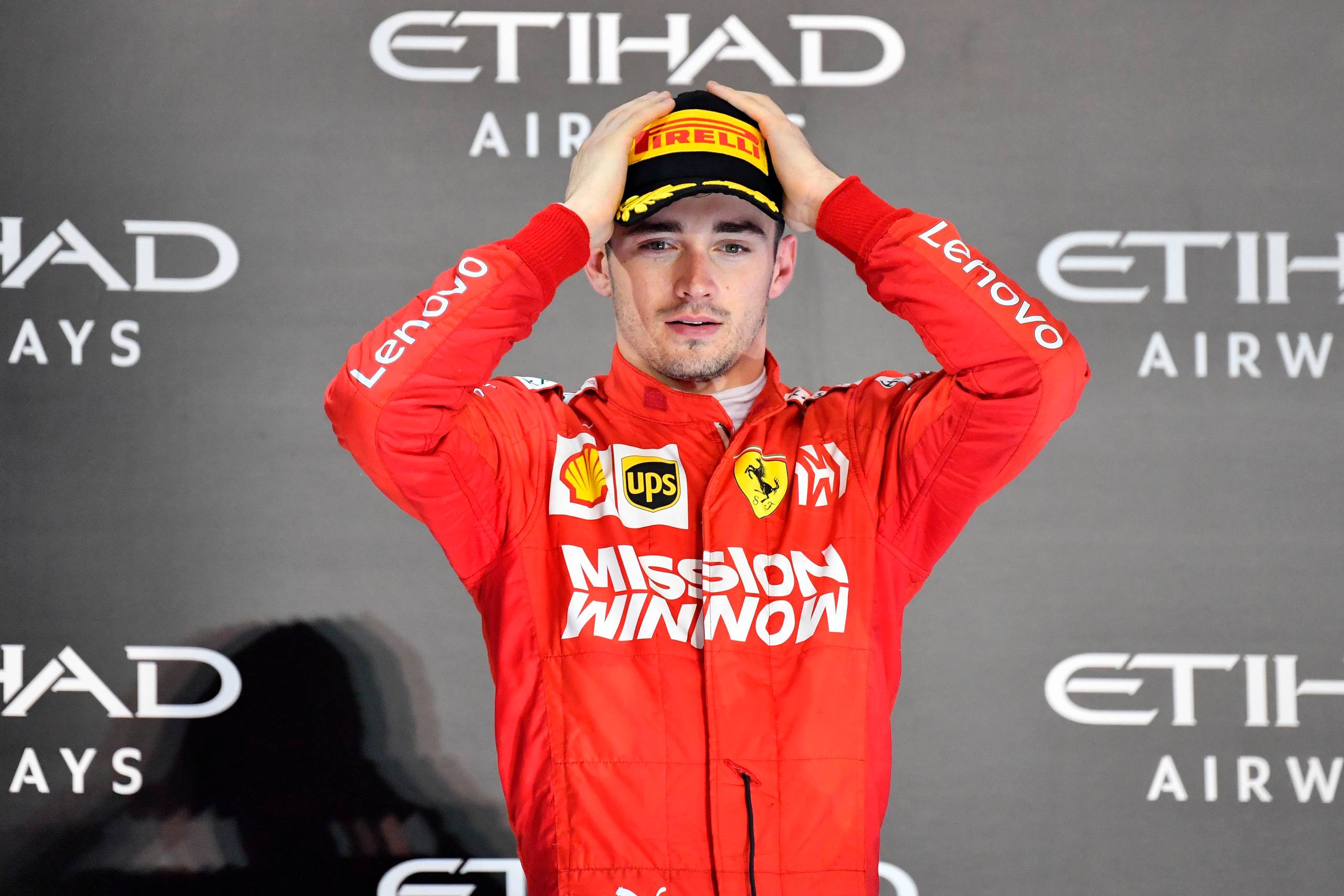 Charles Leclerc kom til Ferrari før 2019-sæsonen og hentede her ifølge holdets opgørelser 2 grandprixsejre, 4 hurtigste omgange, 7 pole positions og 10 podieplaceringer. Foto: Andrej Isakovic/AFP