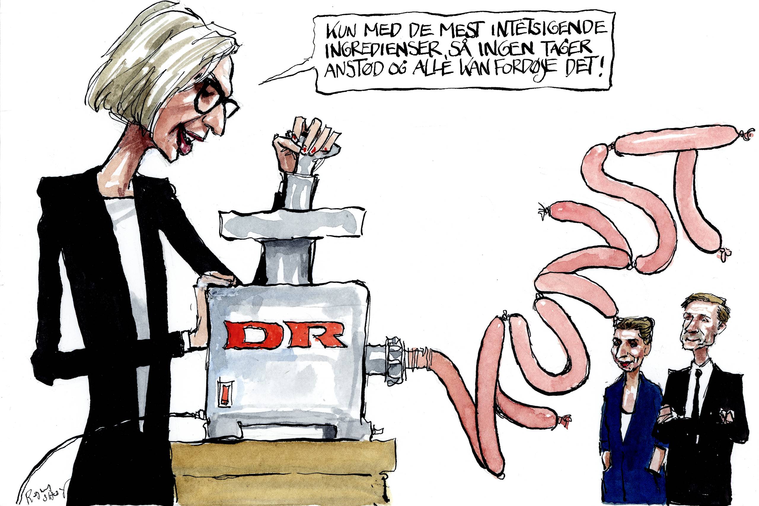 Tegning: Rasmus Sand Høyer