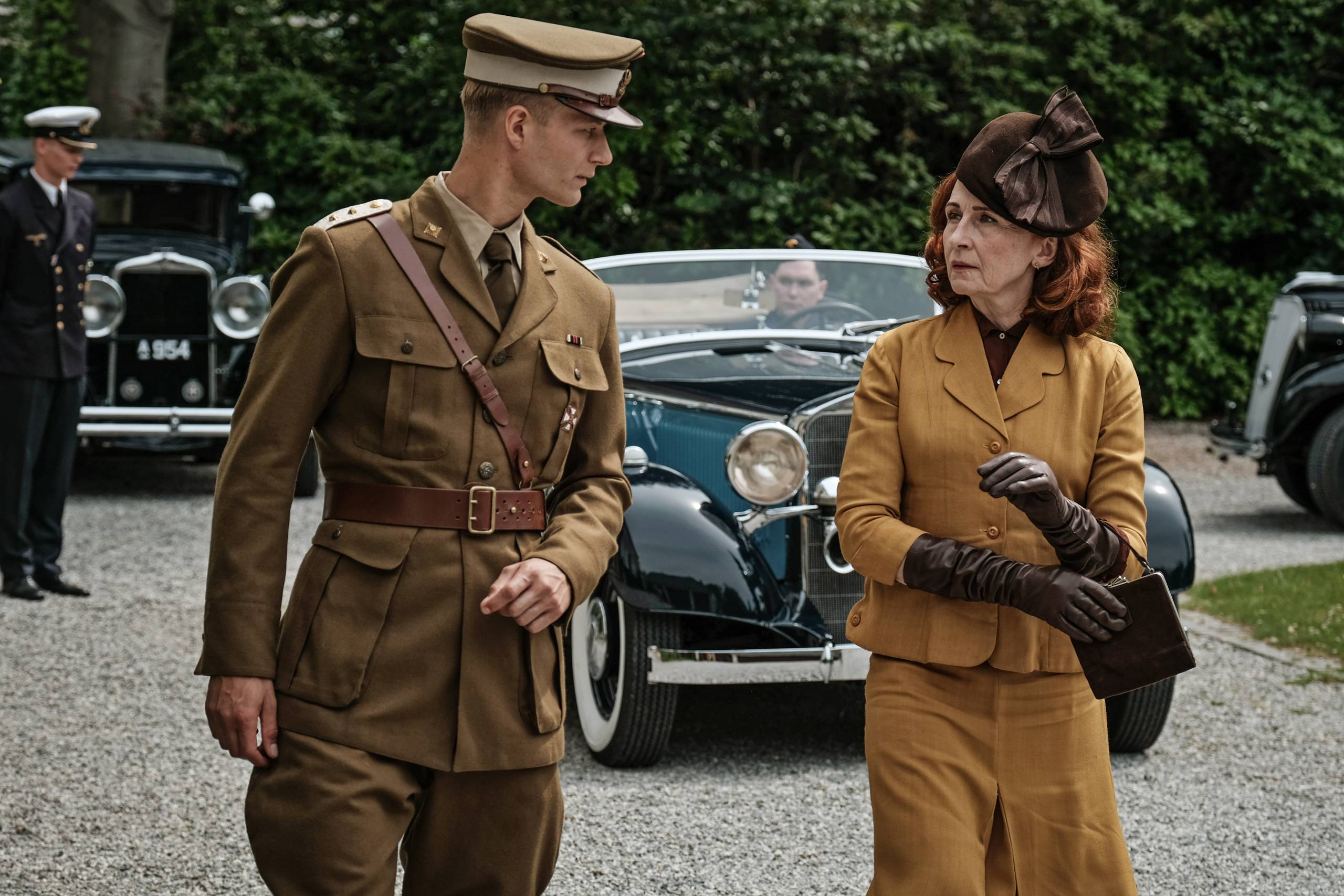 ”De forbandede år” følger en velhavende dansk familie, hvis verdensbillede bliver vendt på hovedet den 9. april 1940 med nazisternes indtog i Danmark. Foto: Henrik Petit/Scanbox Entertainment