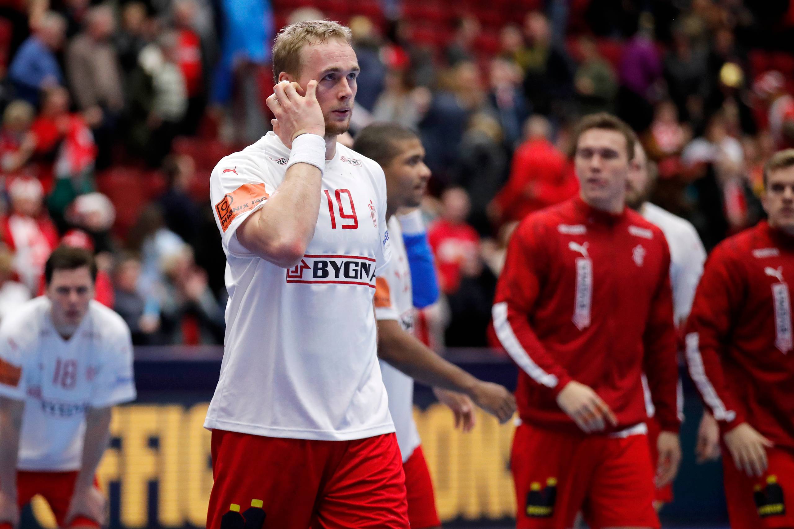 
    EM i håndbold i Malmø Arena. Danmark - Ungarn. Danmarks Rene Toft Hansen efter kampen. Foto: Jens Dresling
  