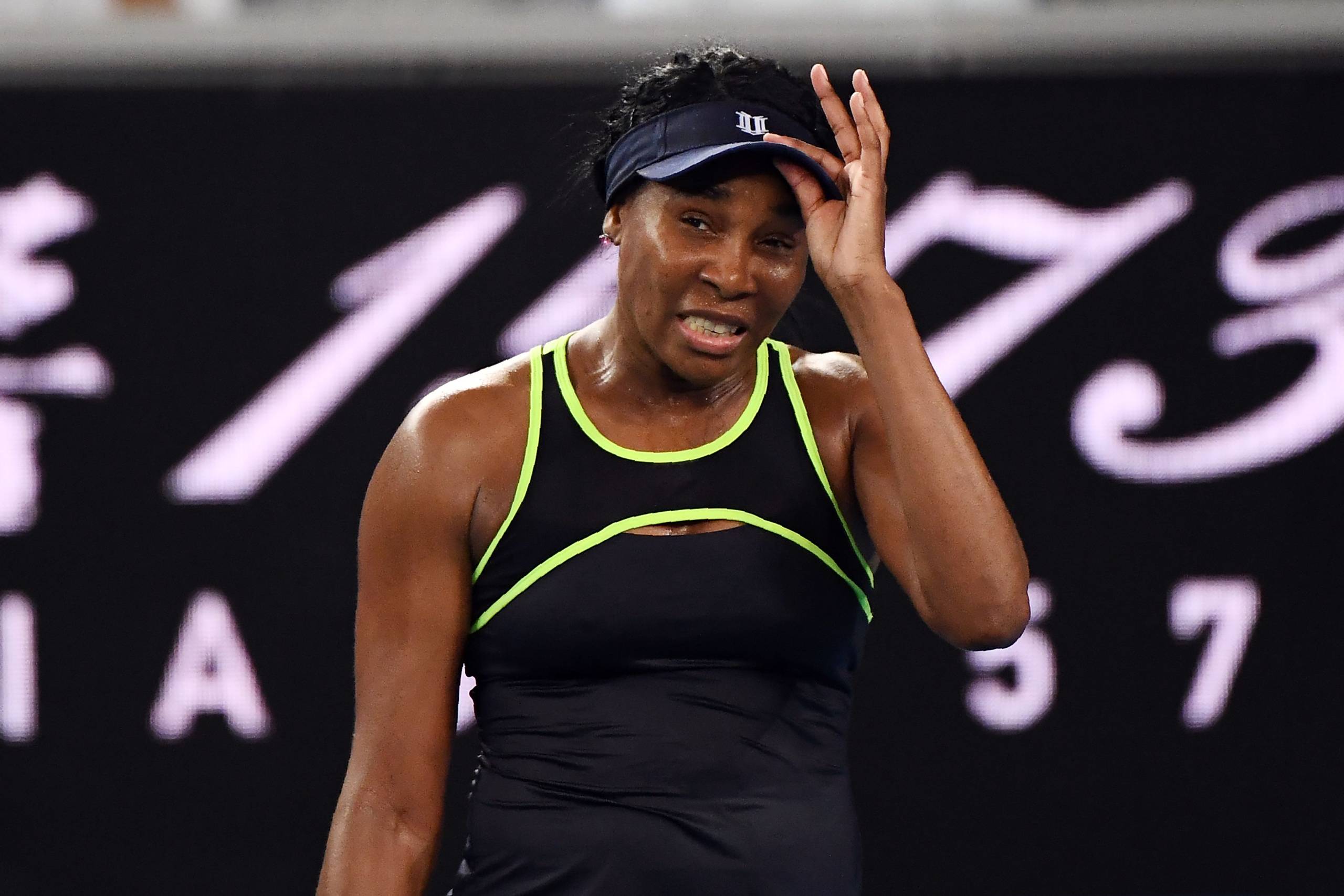 Venus Williams er ude af Australian Open efter nederlag til den 15-årige Coco Gauff. Foto: Manan Vatsyayana/AFP