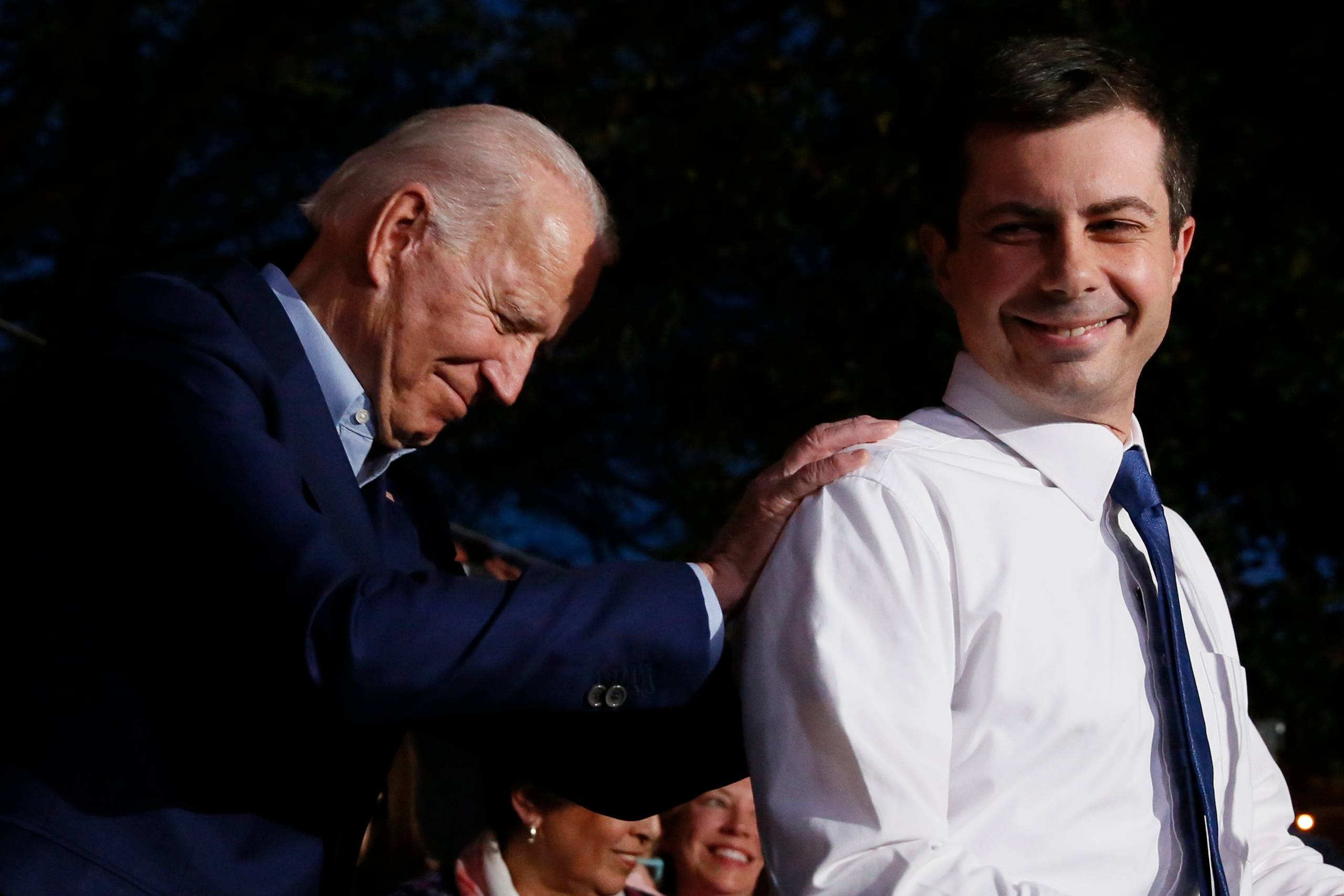 Joe Biden og Pete Buttigieg. Foto: Elizabeth Frantz/Reuters    