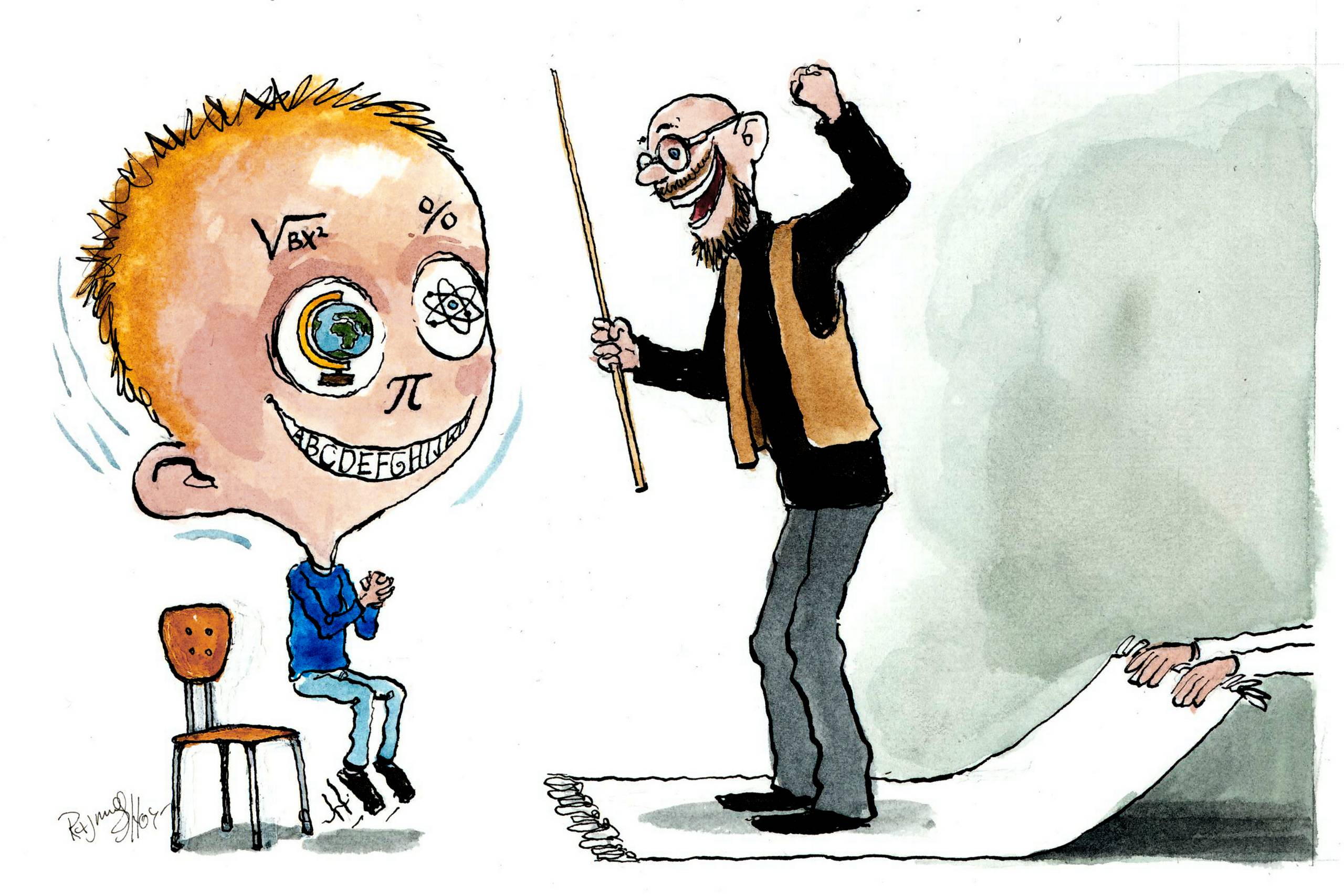 Arkivtegning: Rasmus Sand Høyer.