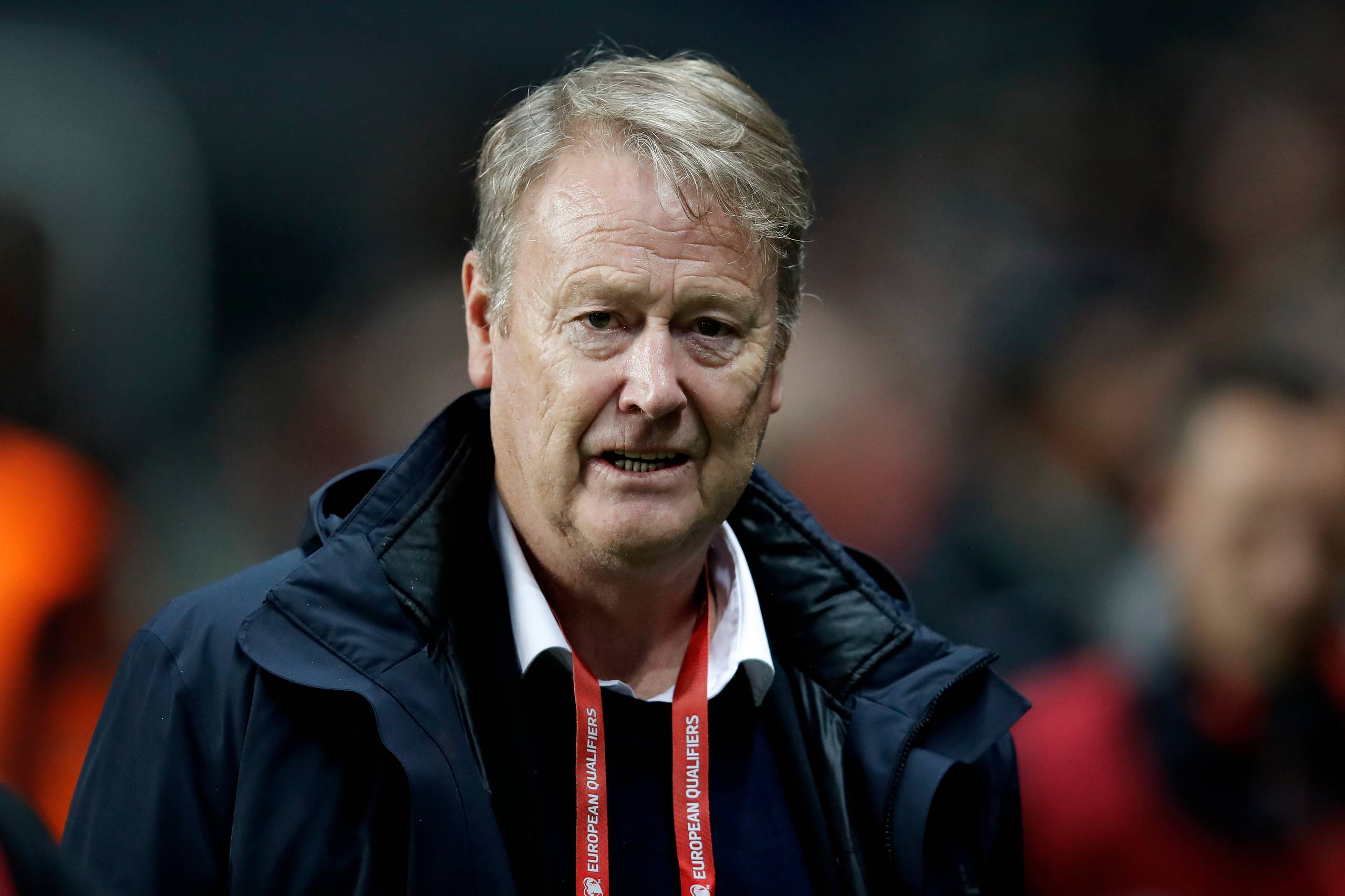 - Hjulmand skal have meget ros for det, han har gjort med holdet. Jeg satte et hold sammen, og så har Hjulmand bygget videre. Det er ham, der skal have æren, siger  Åge Hareide.  Arkivfoto: Jens Dresling