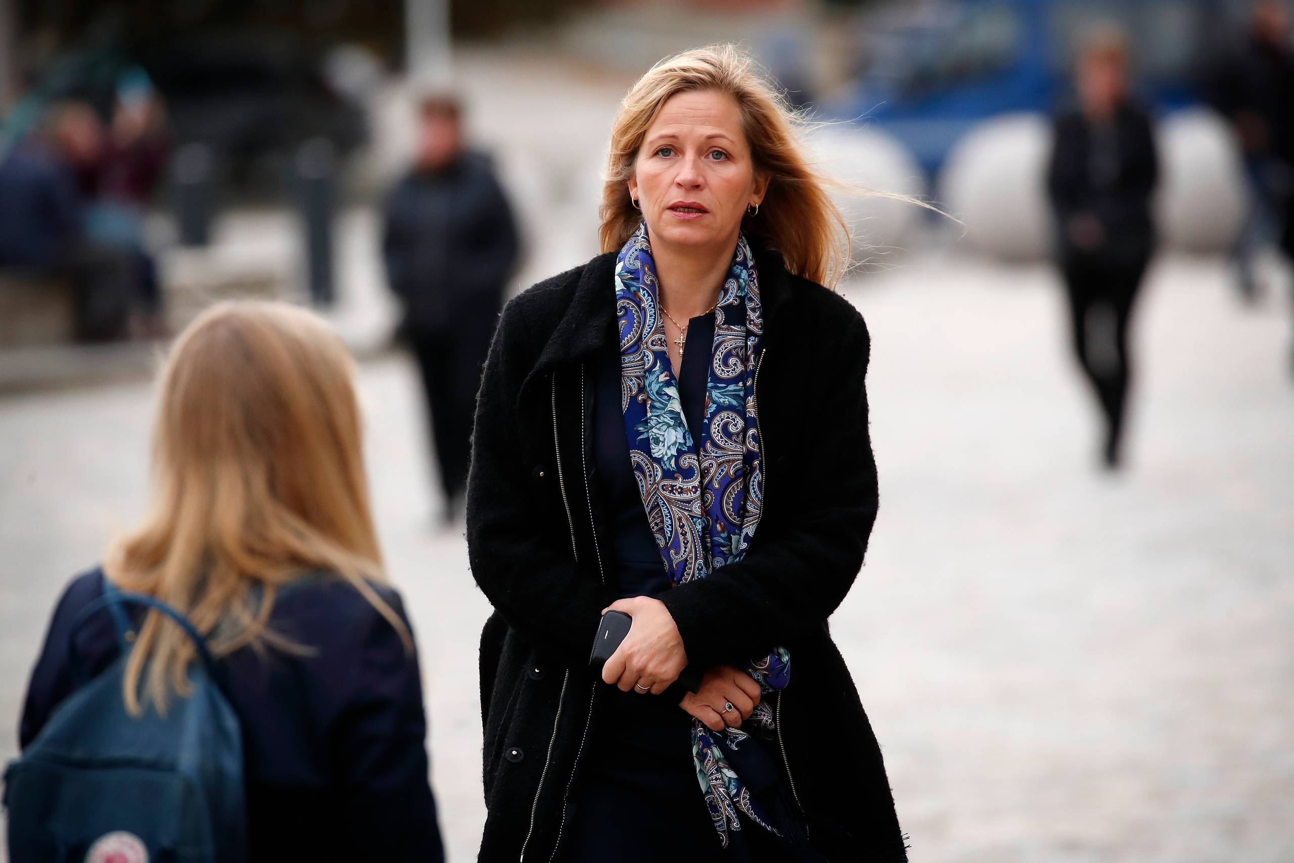     Folketingets medlemmer til gudstjeneste i Christiansborg Slotskirke før Folketingets åbning. Dansk Folkepartis Marie Krarup. Foto: Jens Dresling