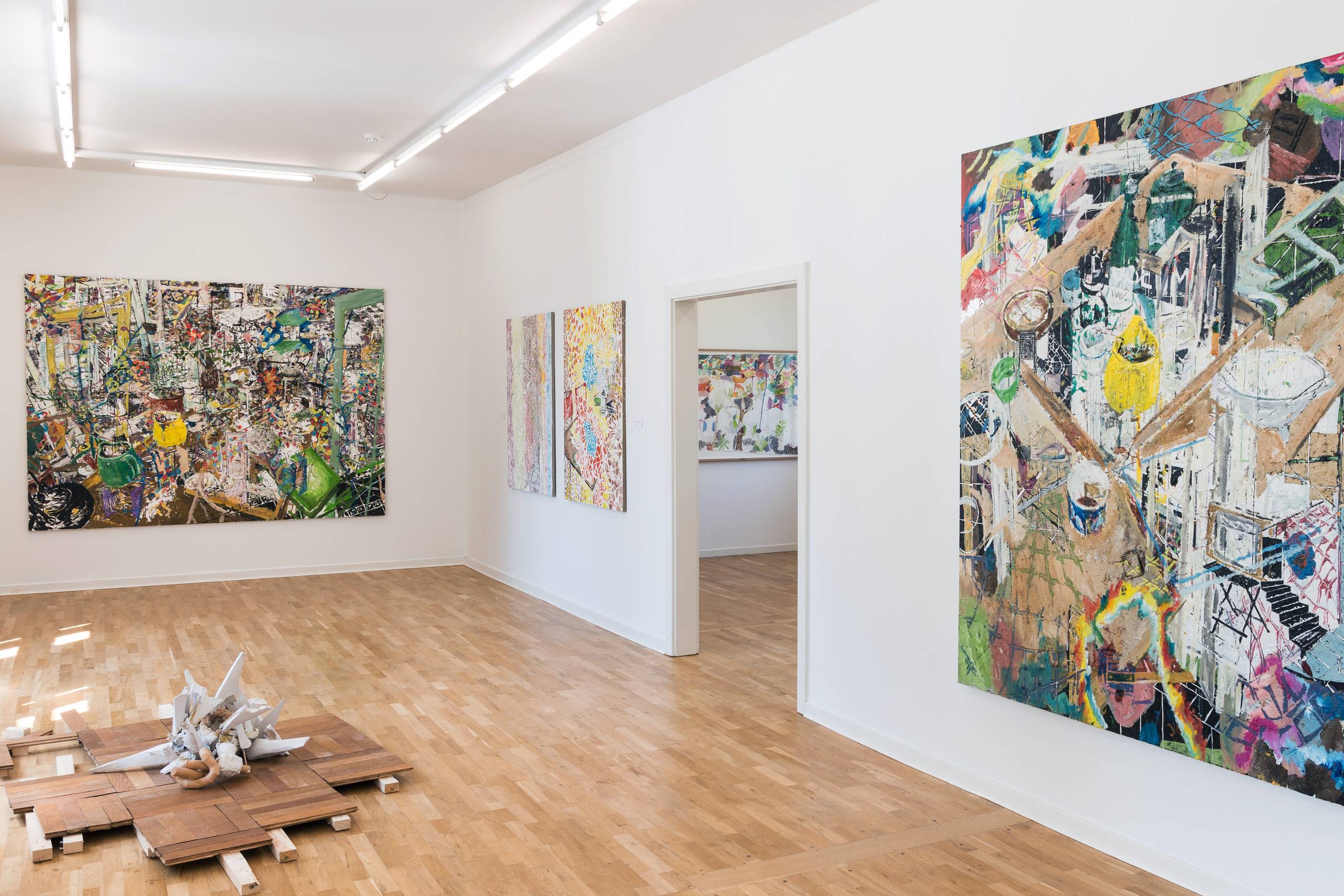 Kaspar Bonnén: Installationsfoto. Foto: Kurt Nielsen