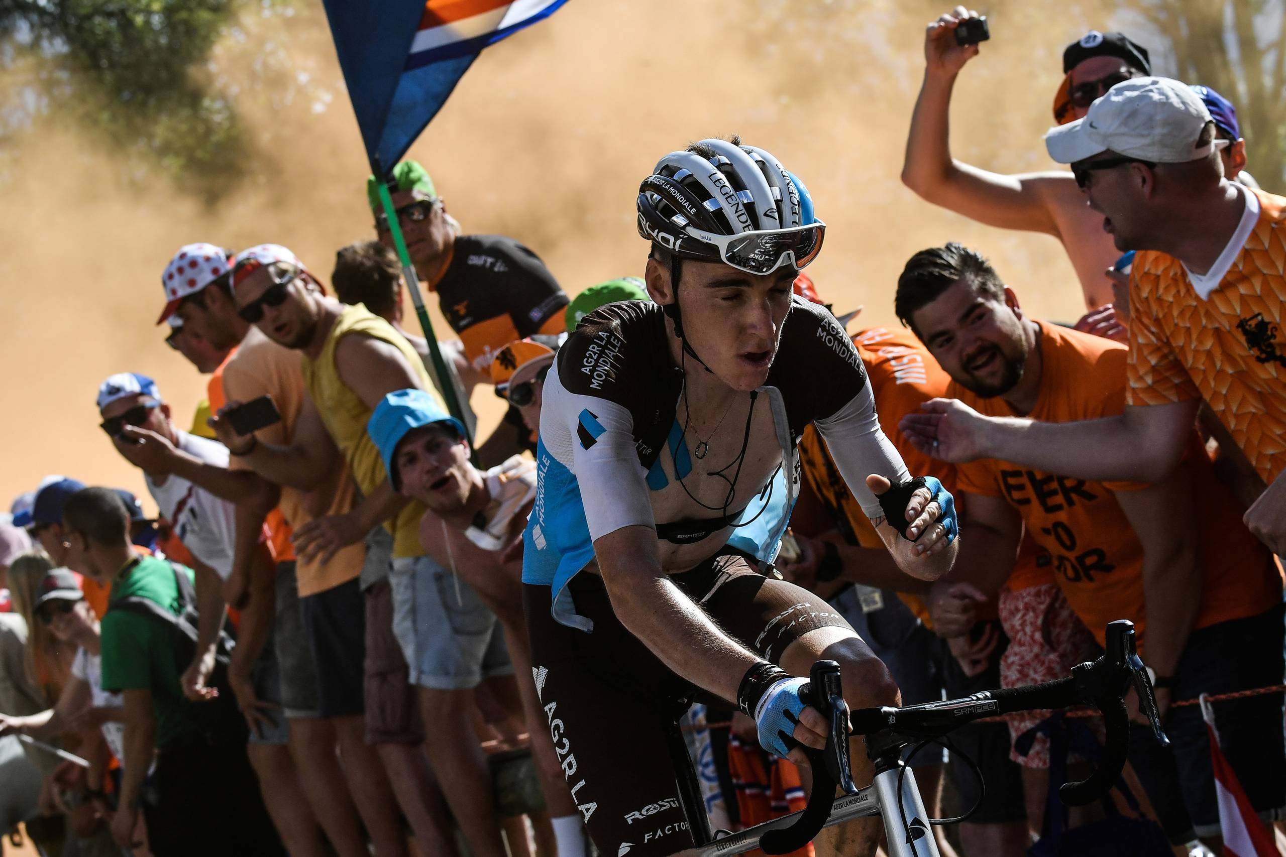 Romain Bardet er endt på Tour de France-podiet i både 2016 og '17, ligesom han har vundet tre etapesejre i det franske etapeløb.
Foto: Jeff Pachoud/Pool via REUTERS