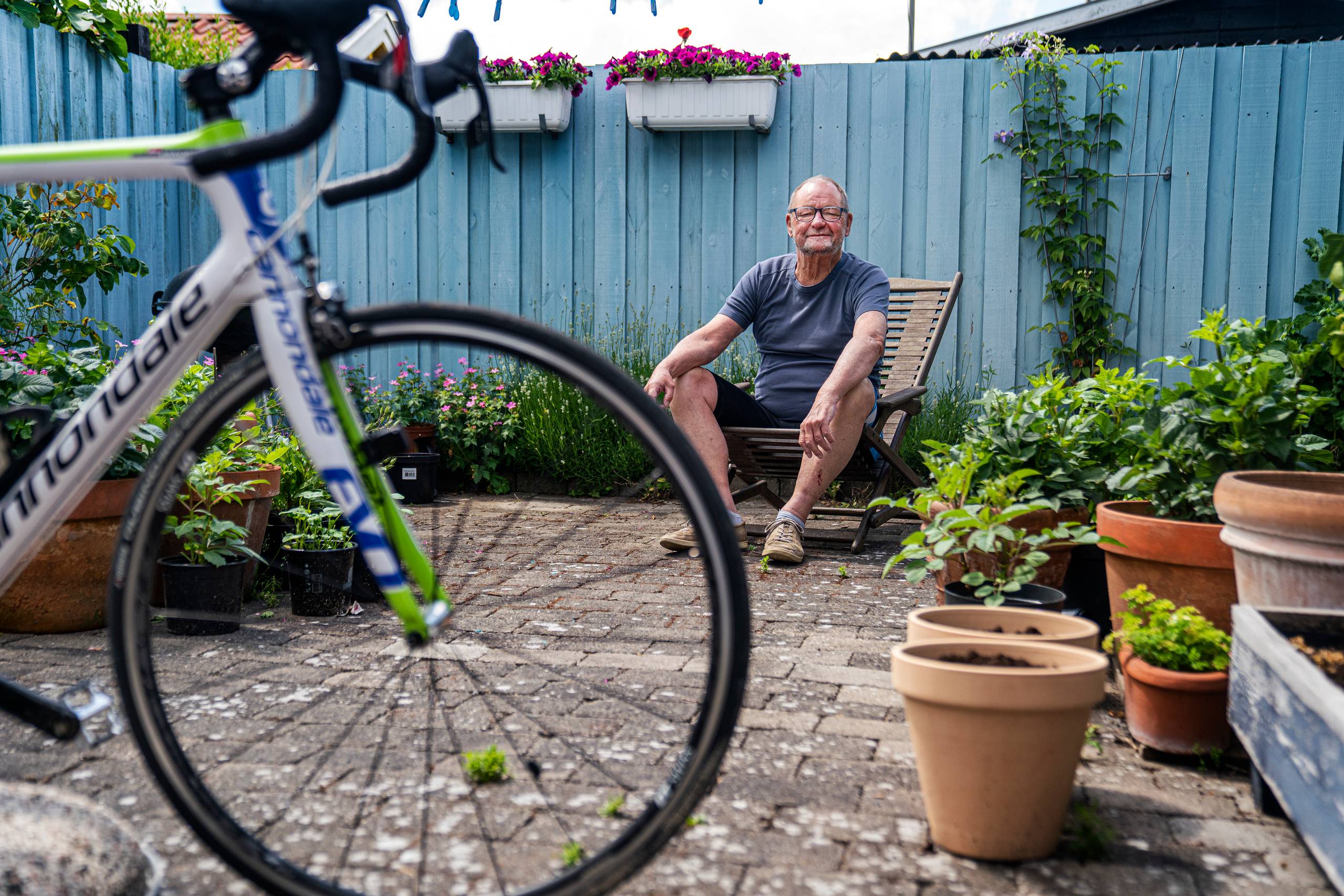 Henrik Jul Hansen, cykelsportsekspert på TV 2s Tour-program. Foto:Stine Bidstrup  