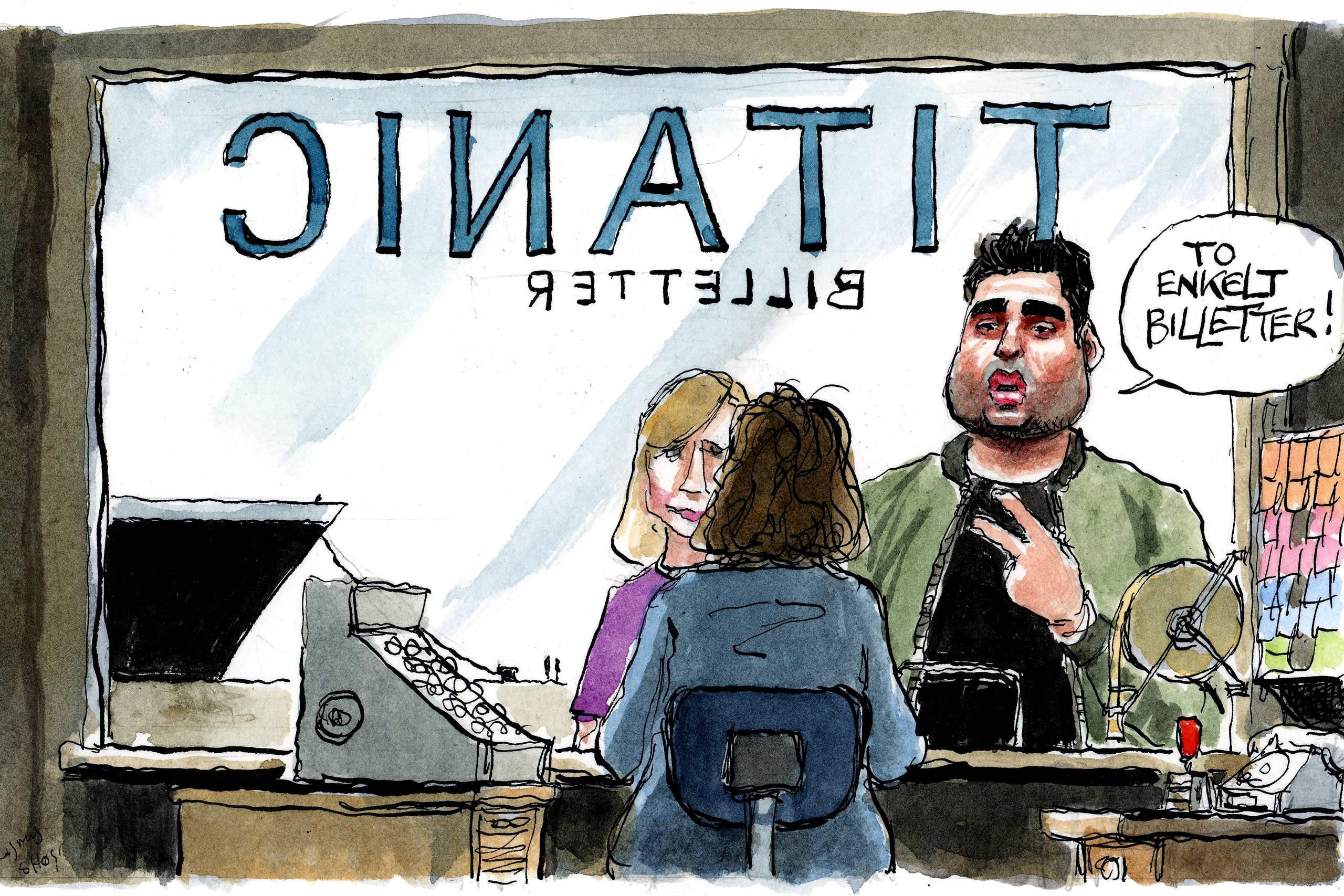 Tegning: Rasmus Sand Høyer